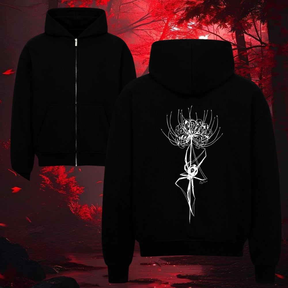 Anilara Spider Lilly Zipper Tokyo Ghoul Anime Clothing