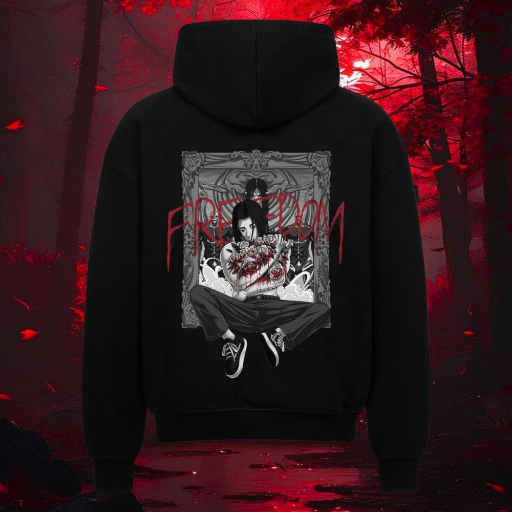 Anilara Eren Yeager Zipper Attack on Titan Anime Clothing