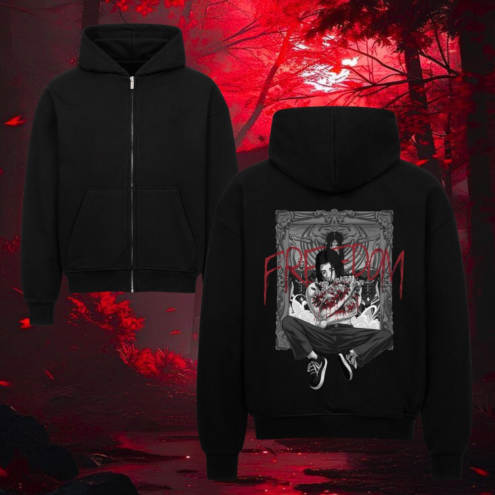 Anilara Eren Yeager Zipper Attack on Titan Anime Clothing