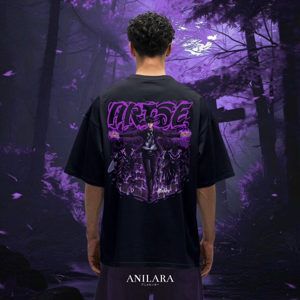 Anilara Sun Jin Woo Arise Shirt Solo Leveling Clothing