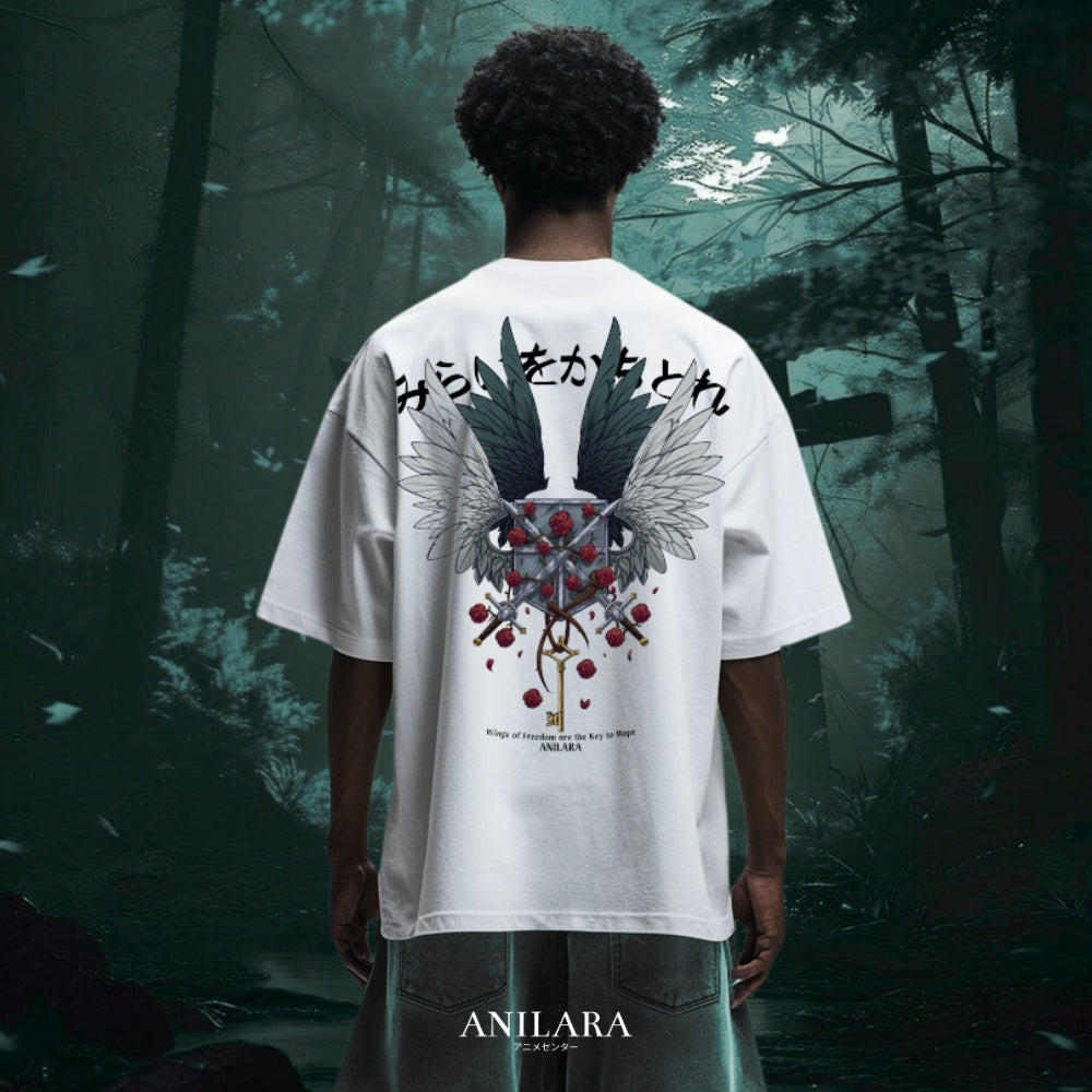 Anilara Attack on Titan Anime Clothing Tshirt