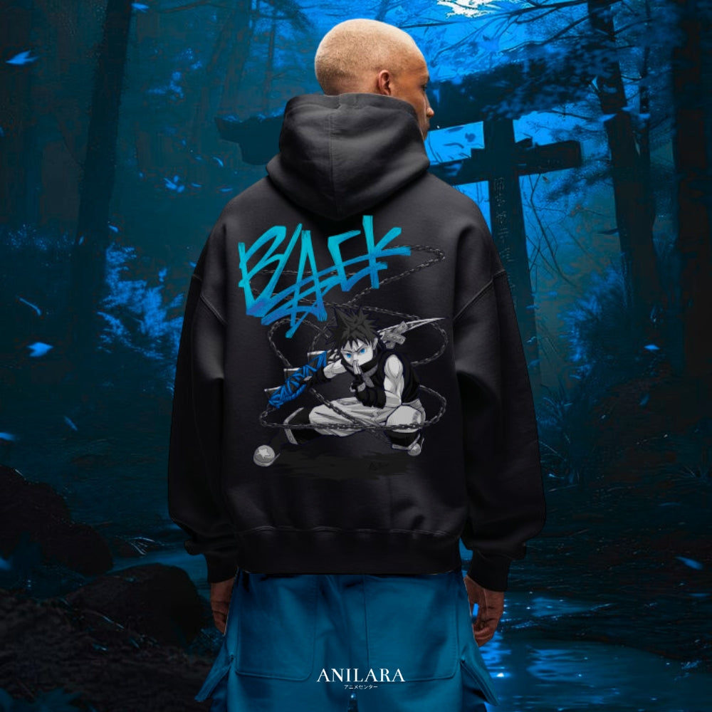 Anilara Black Star Hoodie Soul Eater Anime Clothing