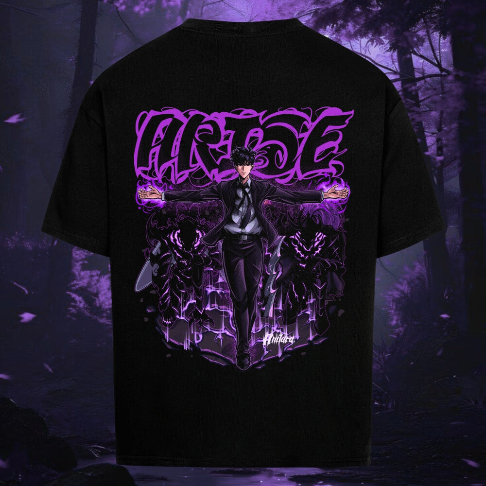 Anilara Sun Jin Woo Arise Shirt Solo Leveling Clothing