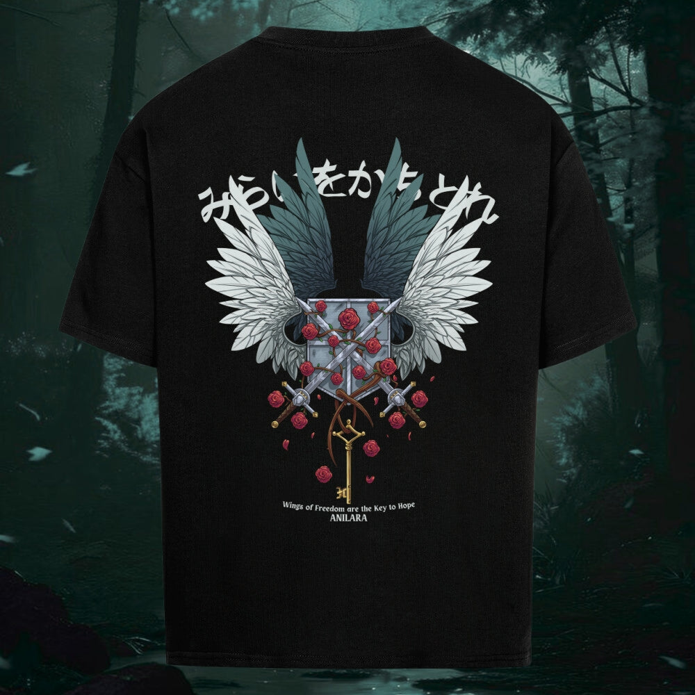 Anilara Attack on Titan Anime Clothing Tshirt
