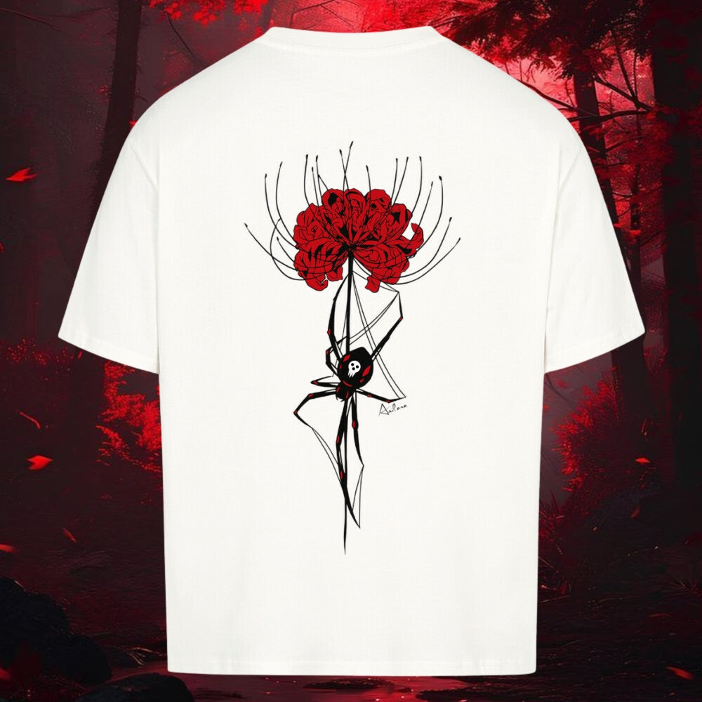 Anilara Spider Lilly Tshirt Tokyo Ghoul Anime Clothing