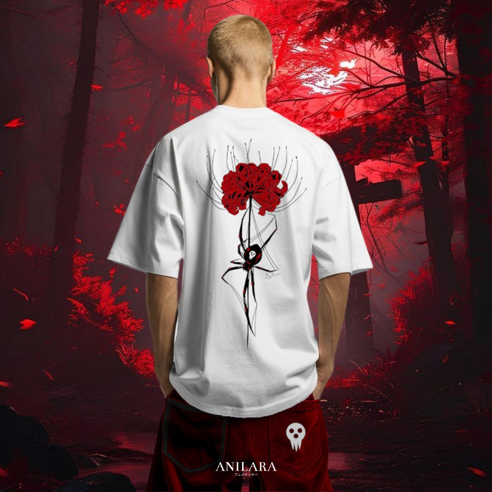 Anilara Spider Lilly Tshirt Tokyo Ghoul Anime Clothing