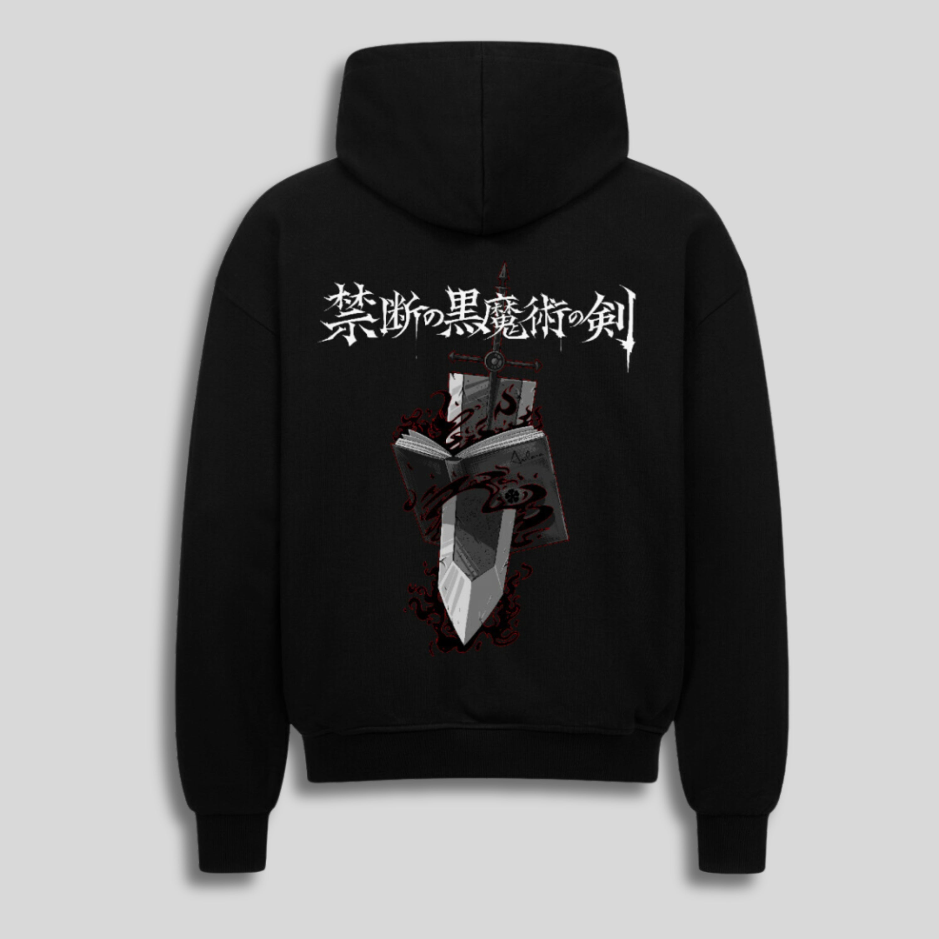 Anilara Asta Grimoire Zipper Black Clover Anime Clothing