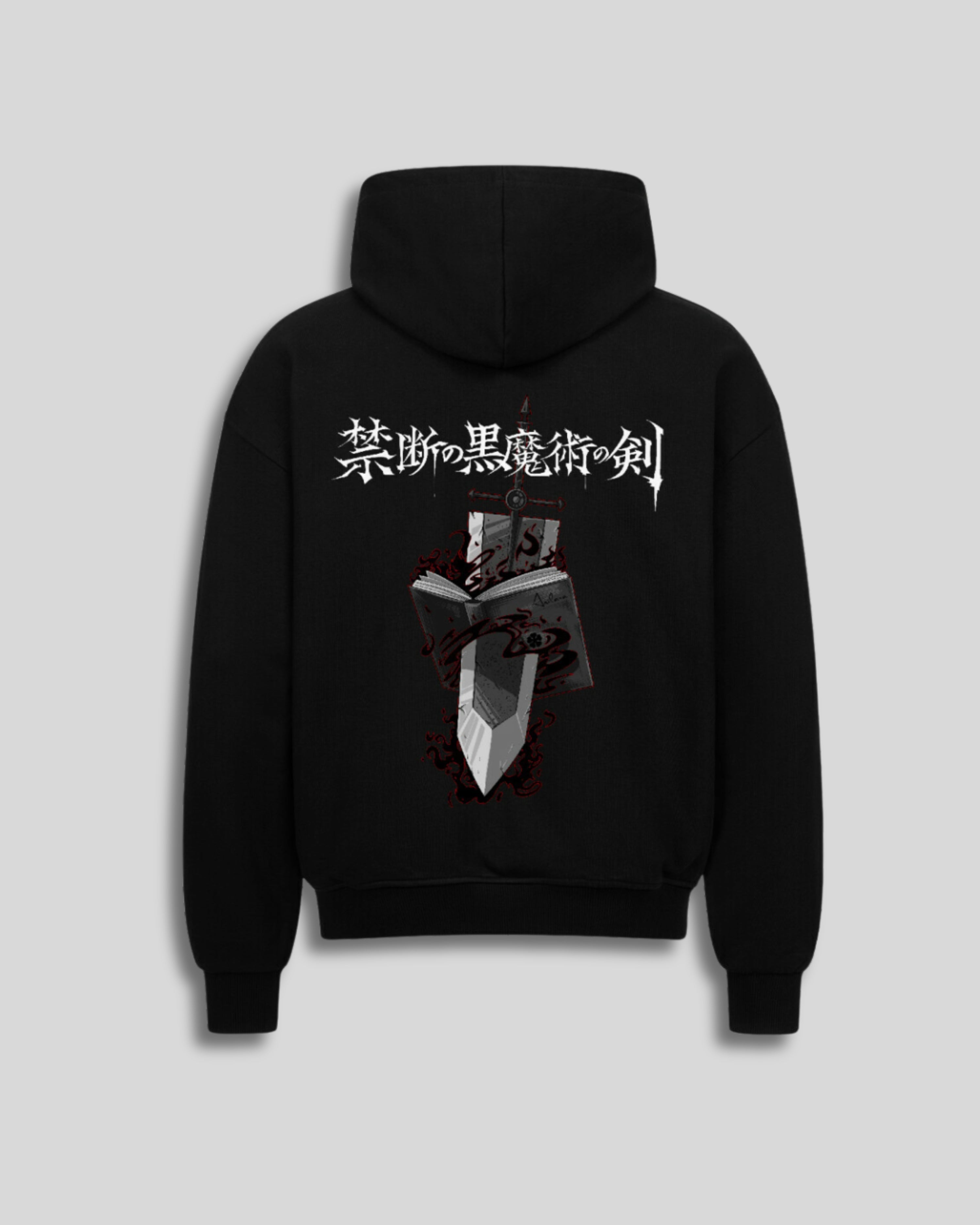 Anilara Asta Grimoire Zipper Black Clover Anime Clothing