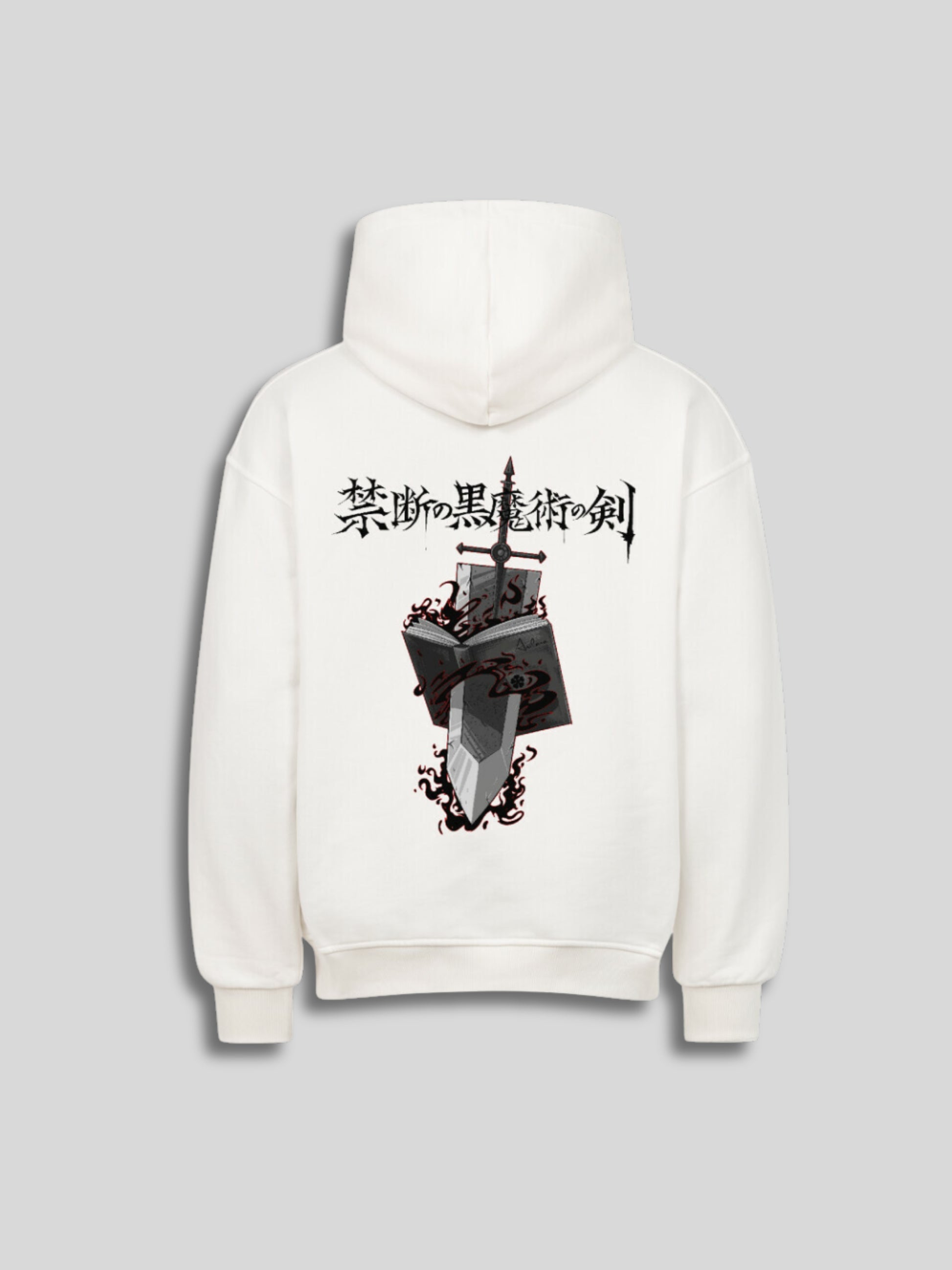 Anilara Asta Grimoire Hoodie Black Clover Anime Clothing