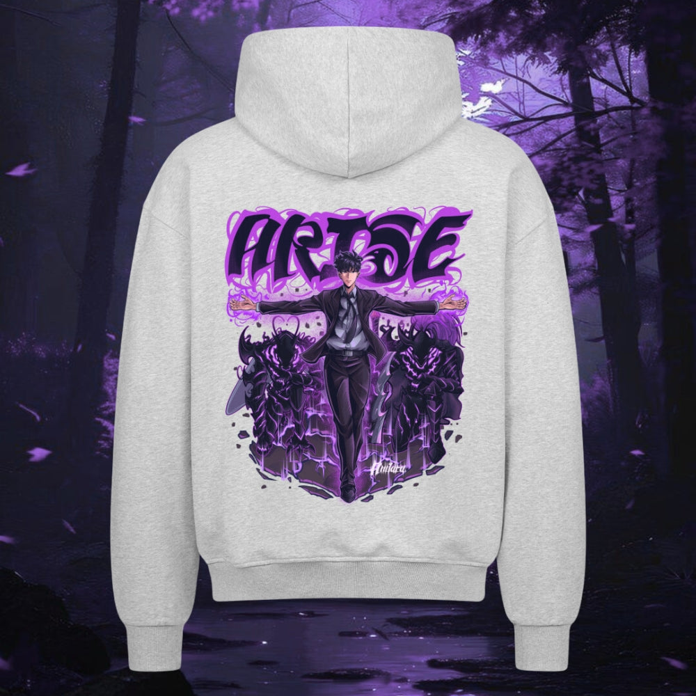Anilara Sun Jin Woo Arise Zipper Solo Leveling Clothing