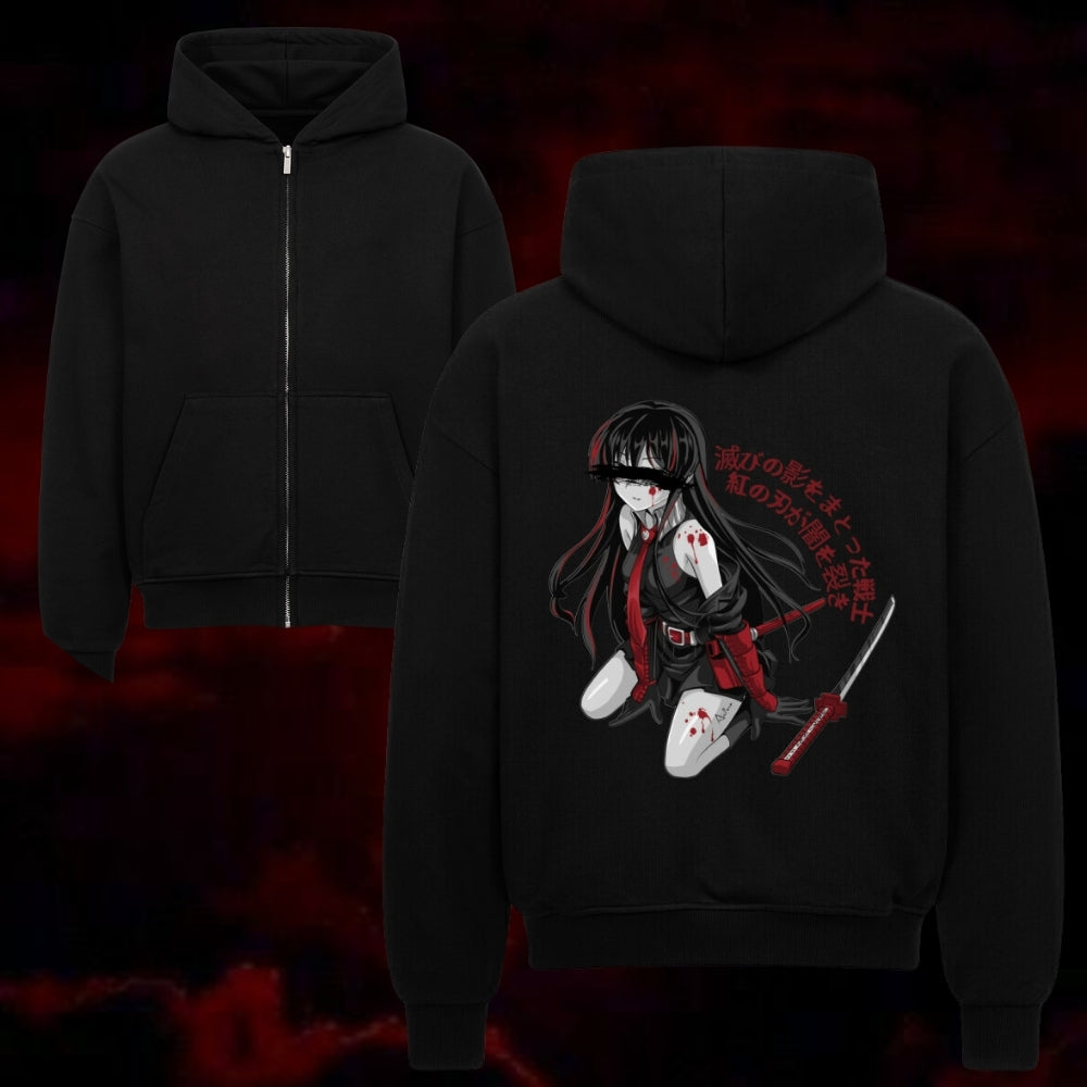 Anilara Akame Zipper Akame Ga Kill Anime Clothing