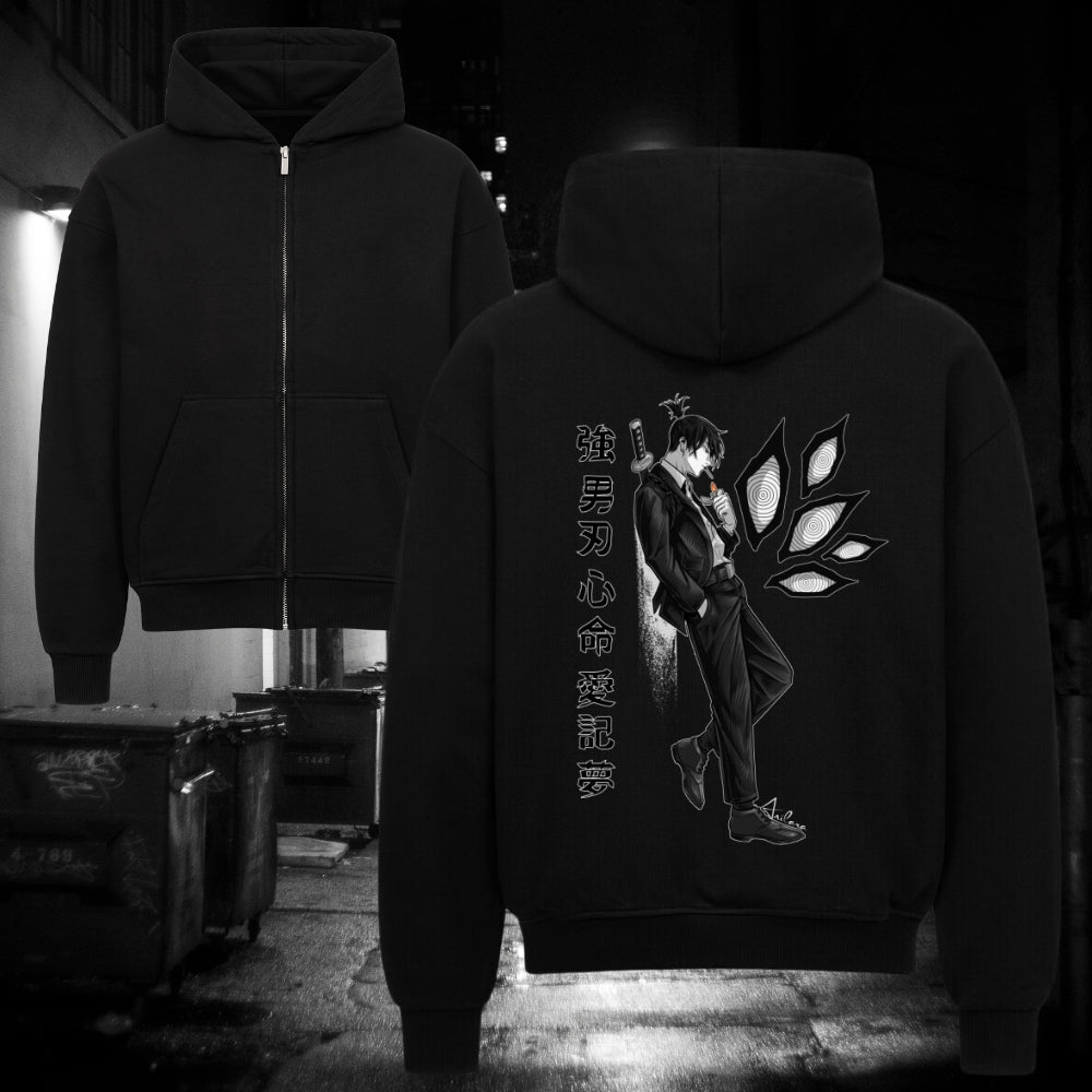 Anilara Aki Zipper Chainsawman Anime Clothing