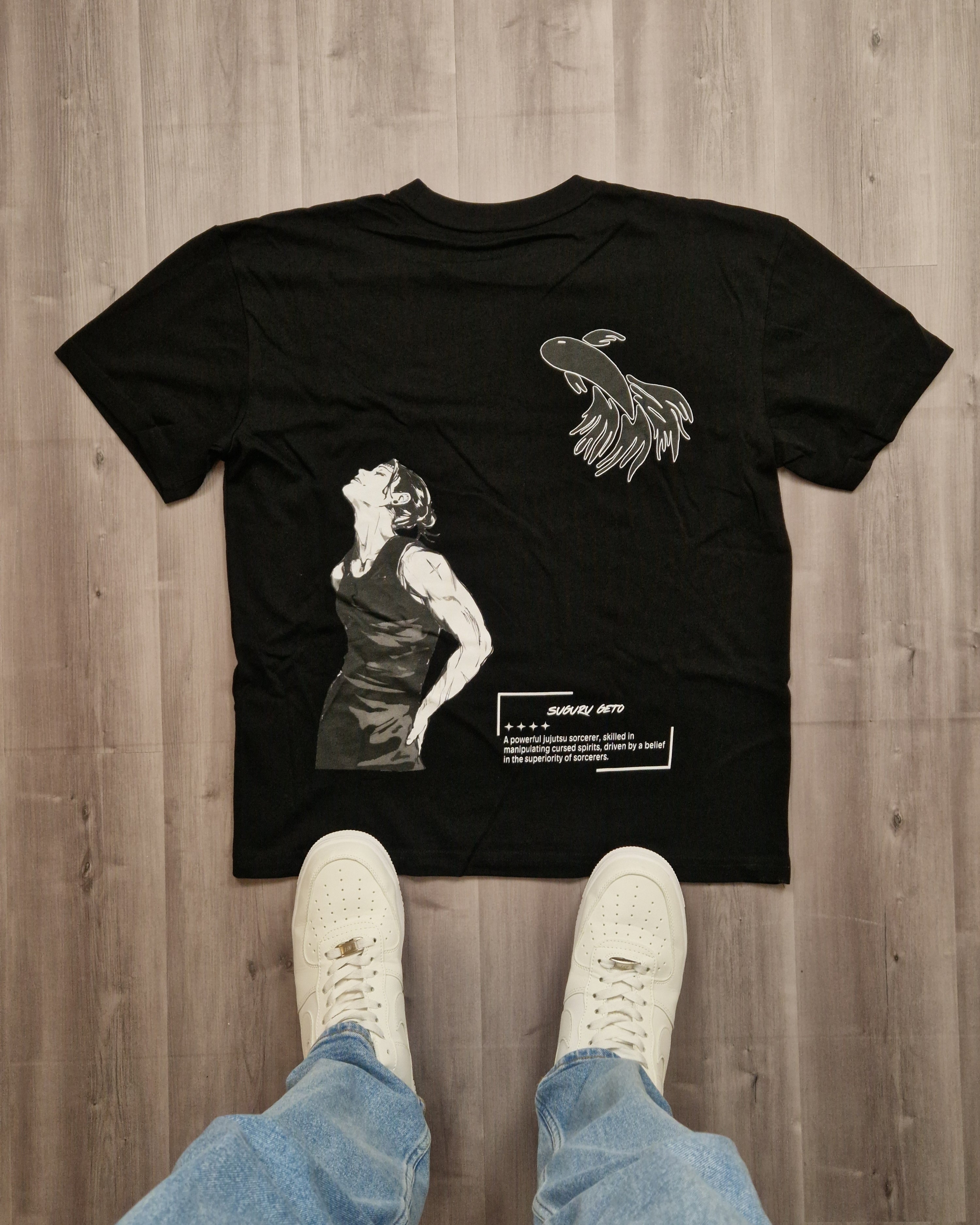 Duality - Oversized Shirt (Black)