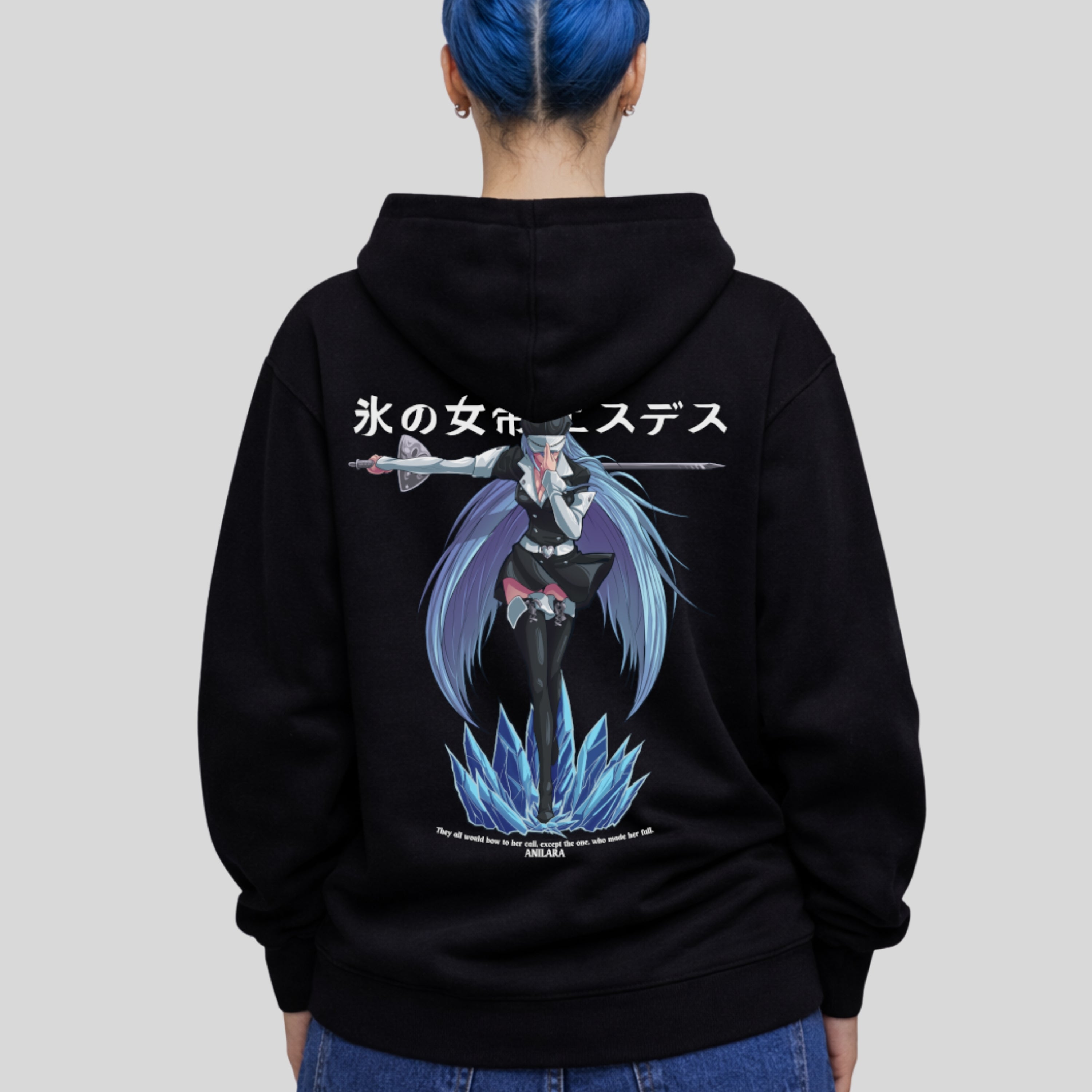 Anilara Esdeath Hoodie Akame Ga Kill Anime Clothing