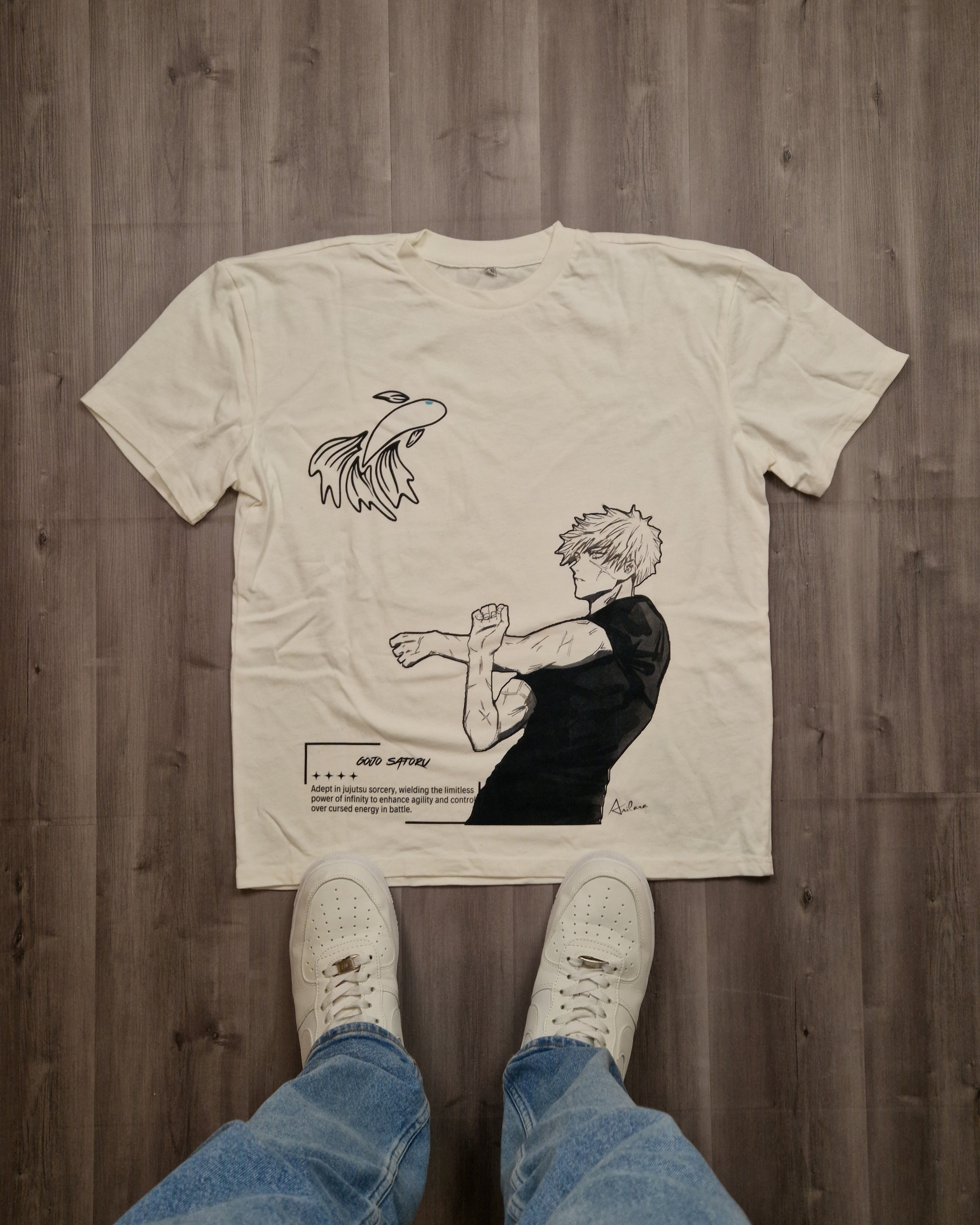 Duality - Oversized Shirt (White)