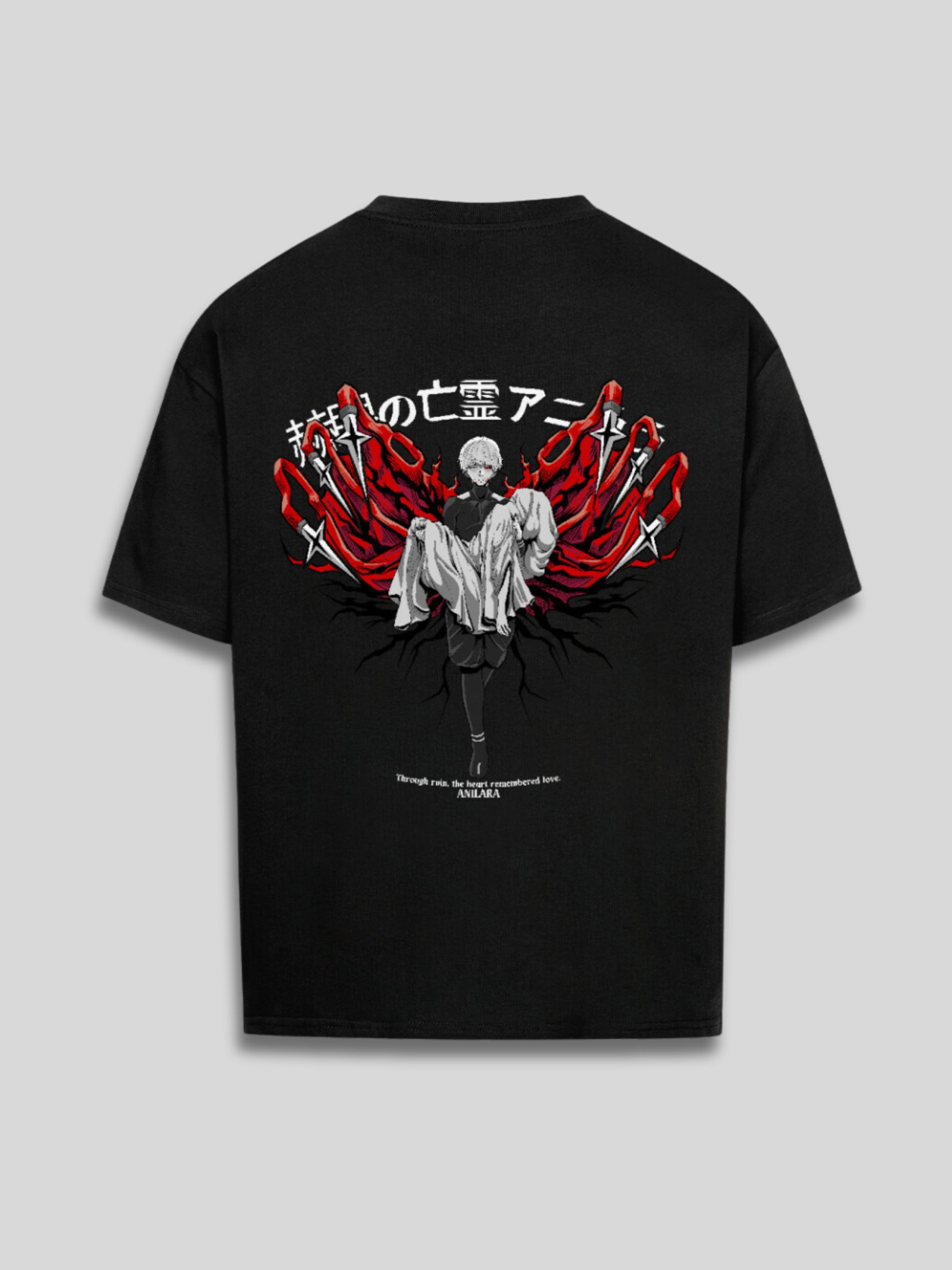 Anilara Ken Kaneki Shirt Tokyo Ghoul Anime Clothing