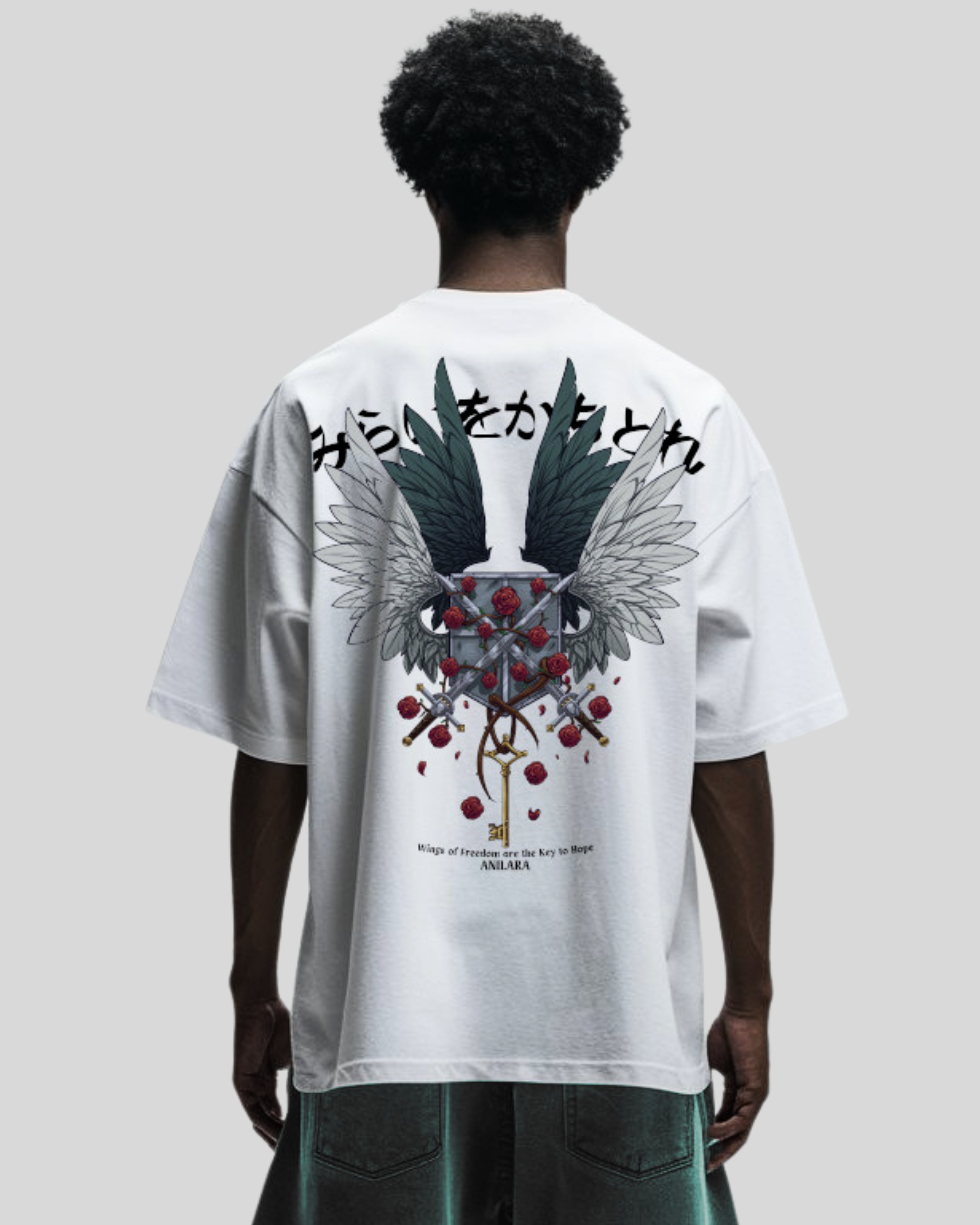 Anilara Attack on Titan Anime Clothing Tshirt