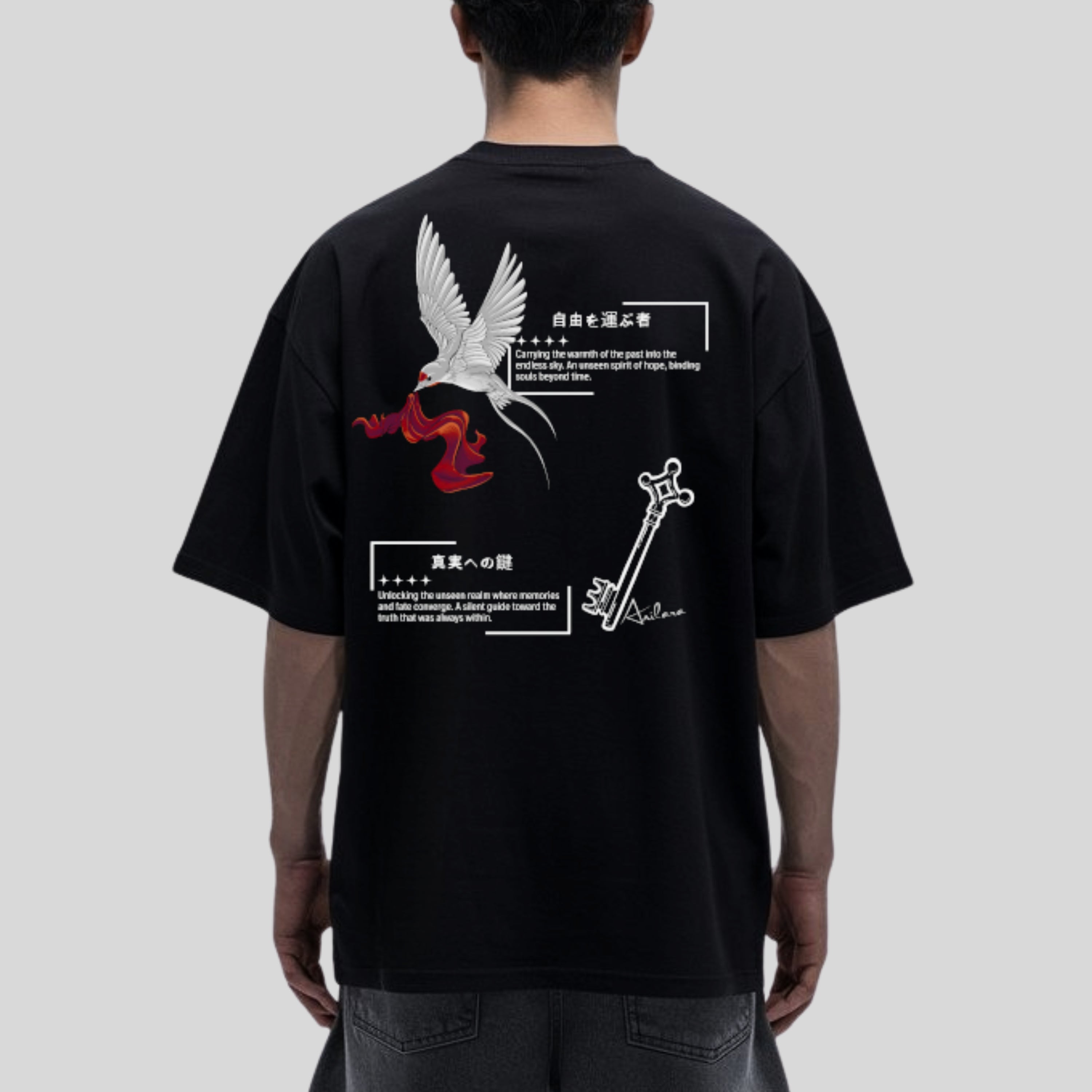 Anilara Freedom Shirt Attack on Titan Anime Clothing