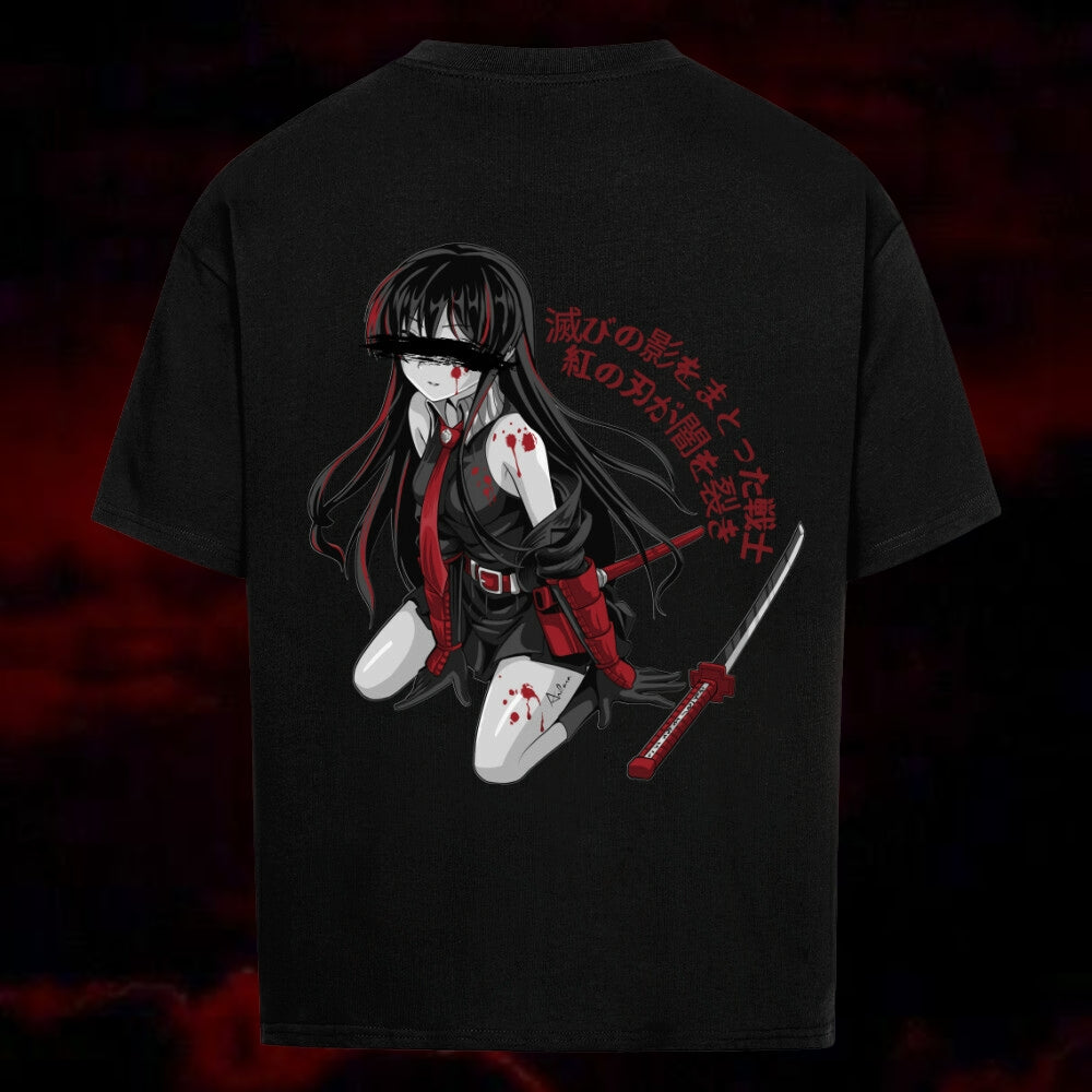 Anilara Akame Tshirt Akame Ga Kill Anime Clothing