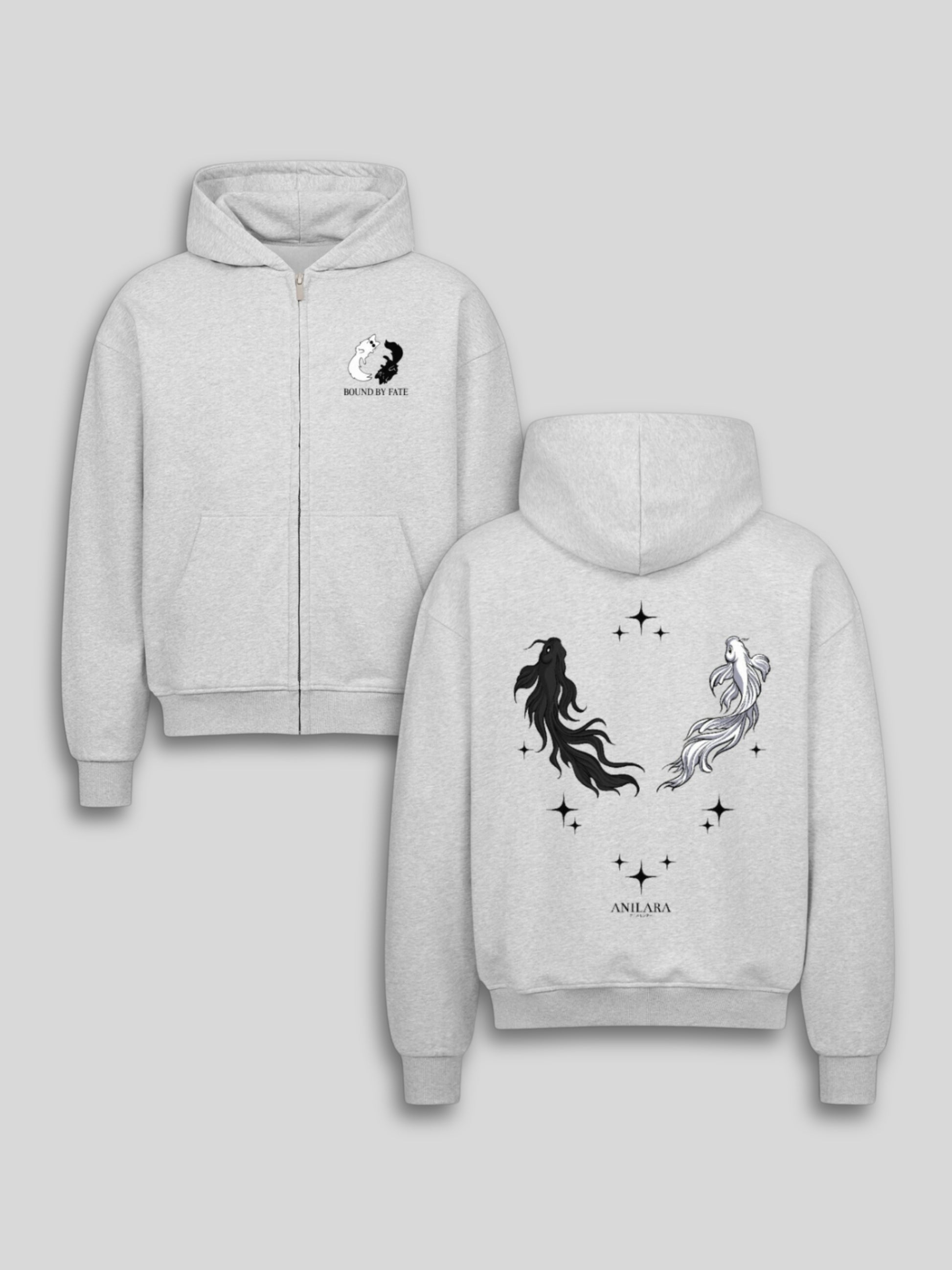 Anilara Balance Zipper Jujutsu Kaisen Anime Clothing