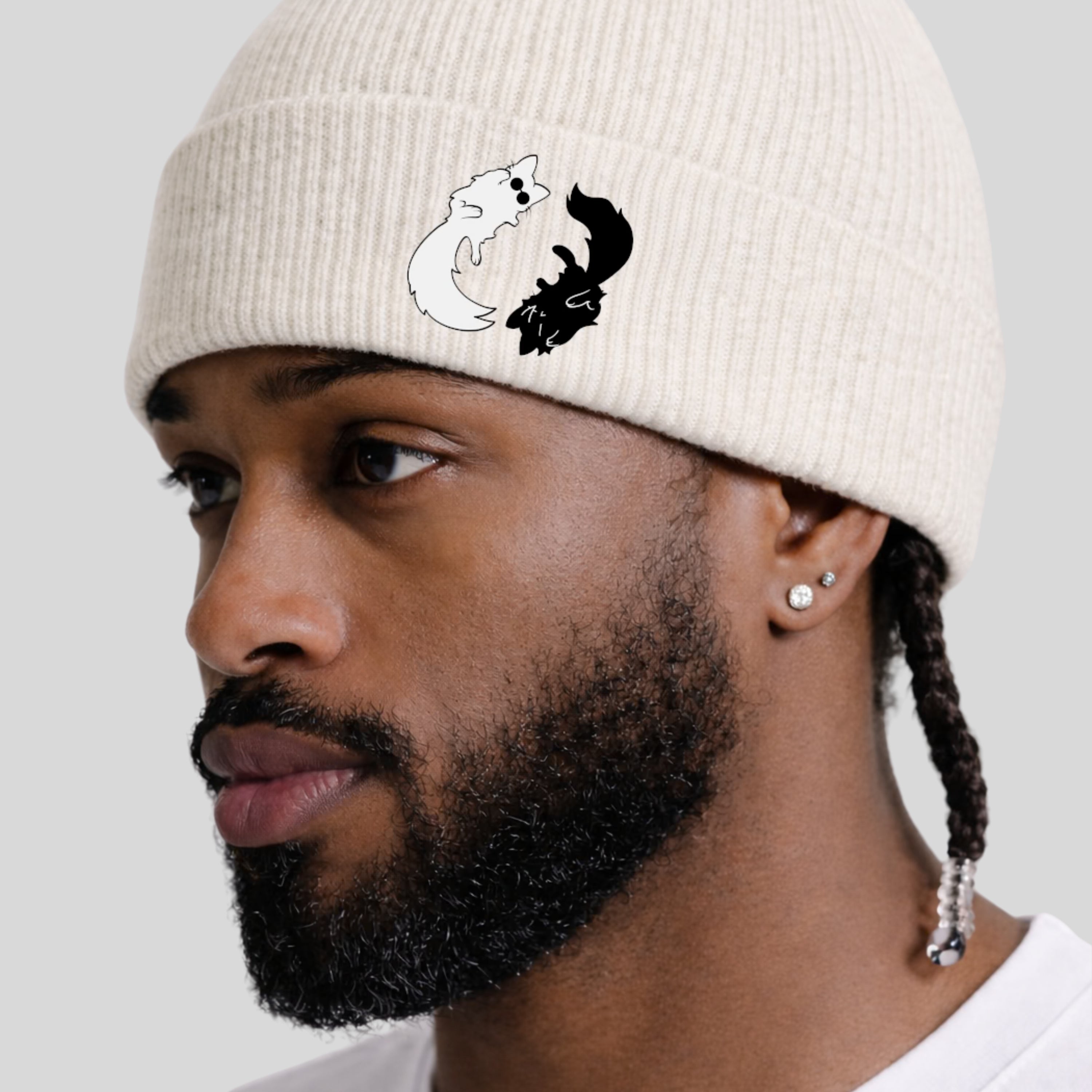 Jujutsu Kaisen Beanie Gojo and Geto Anime Clothing
