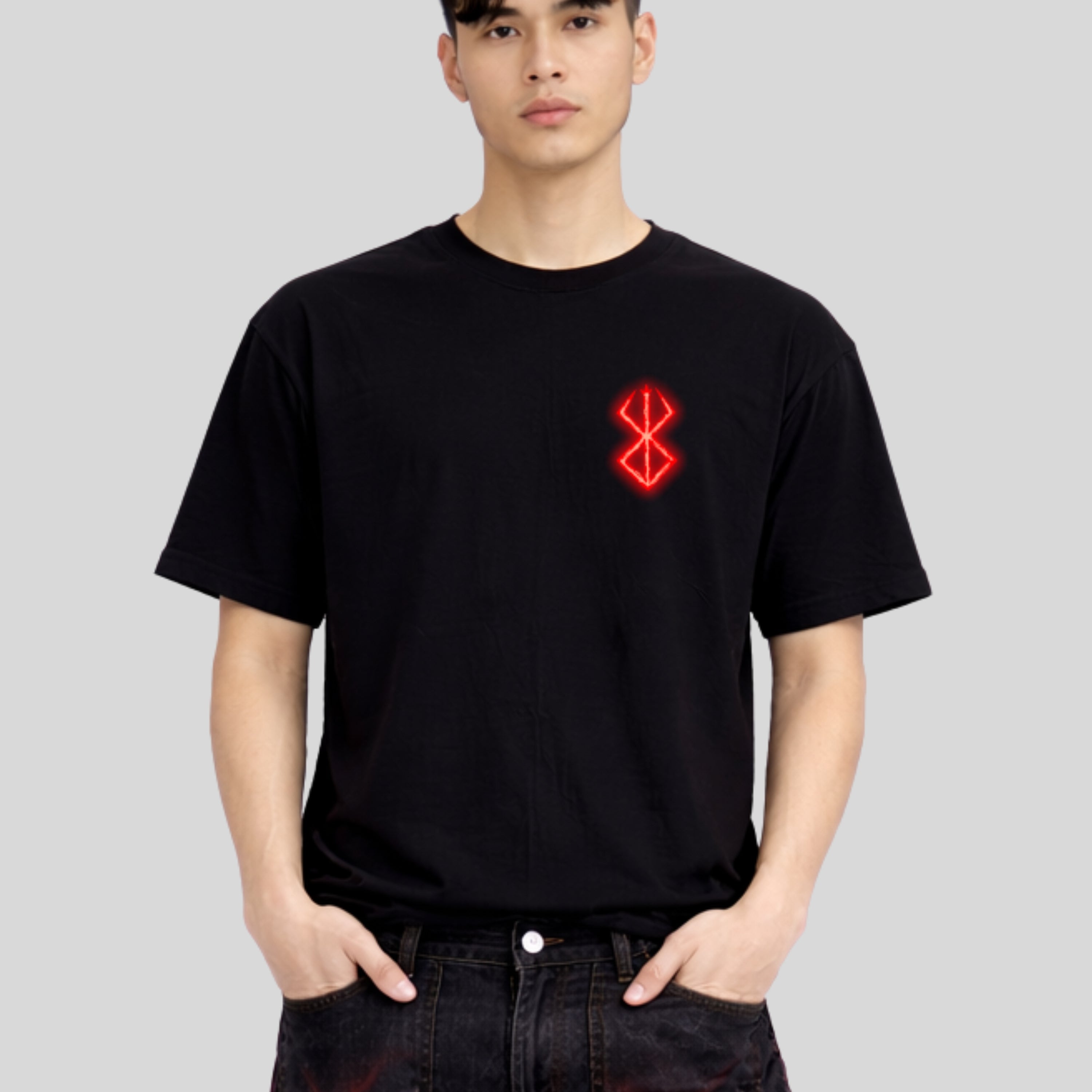Anilara Guts Tshirt Berserk Anime Clothing