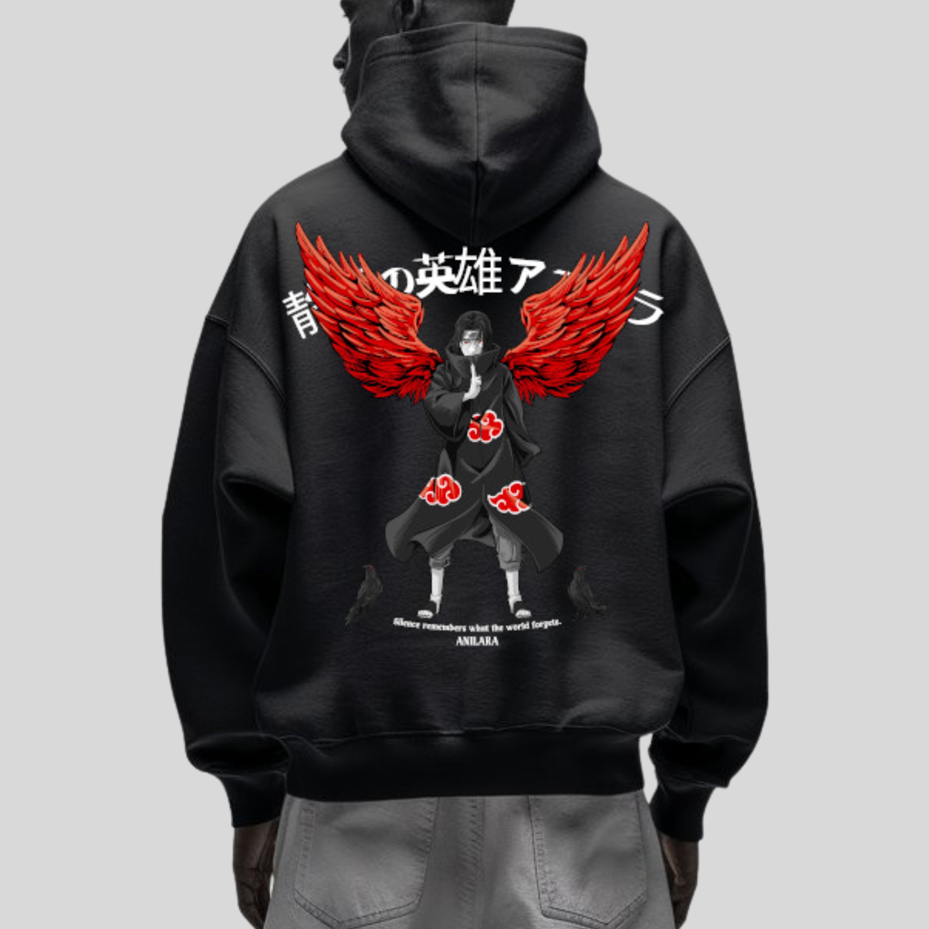 Anilara Itachi Hoodie Naruto Anime Clothing
