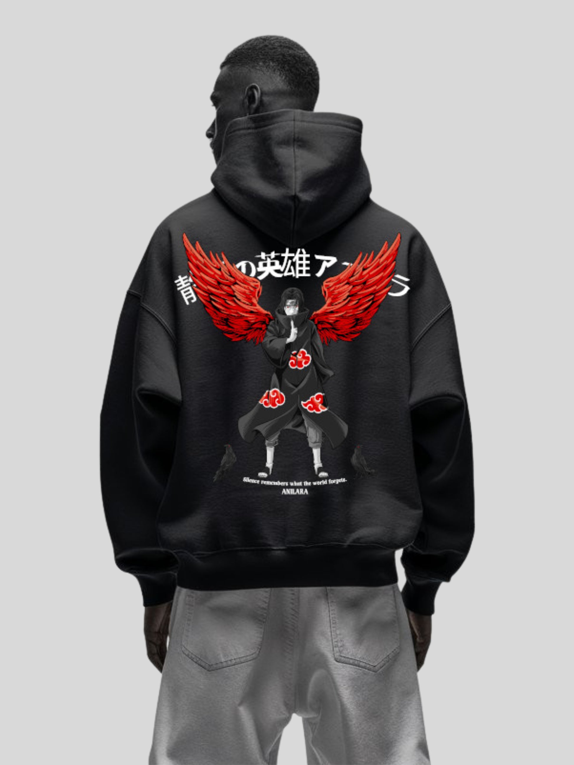 Anilara Itachi Hoodie Naruto Anime Clothing