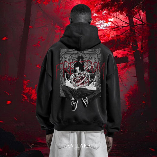 Anilara Eren Yeager Hoodie Attack on Titan Anime Clothing