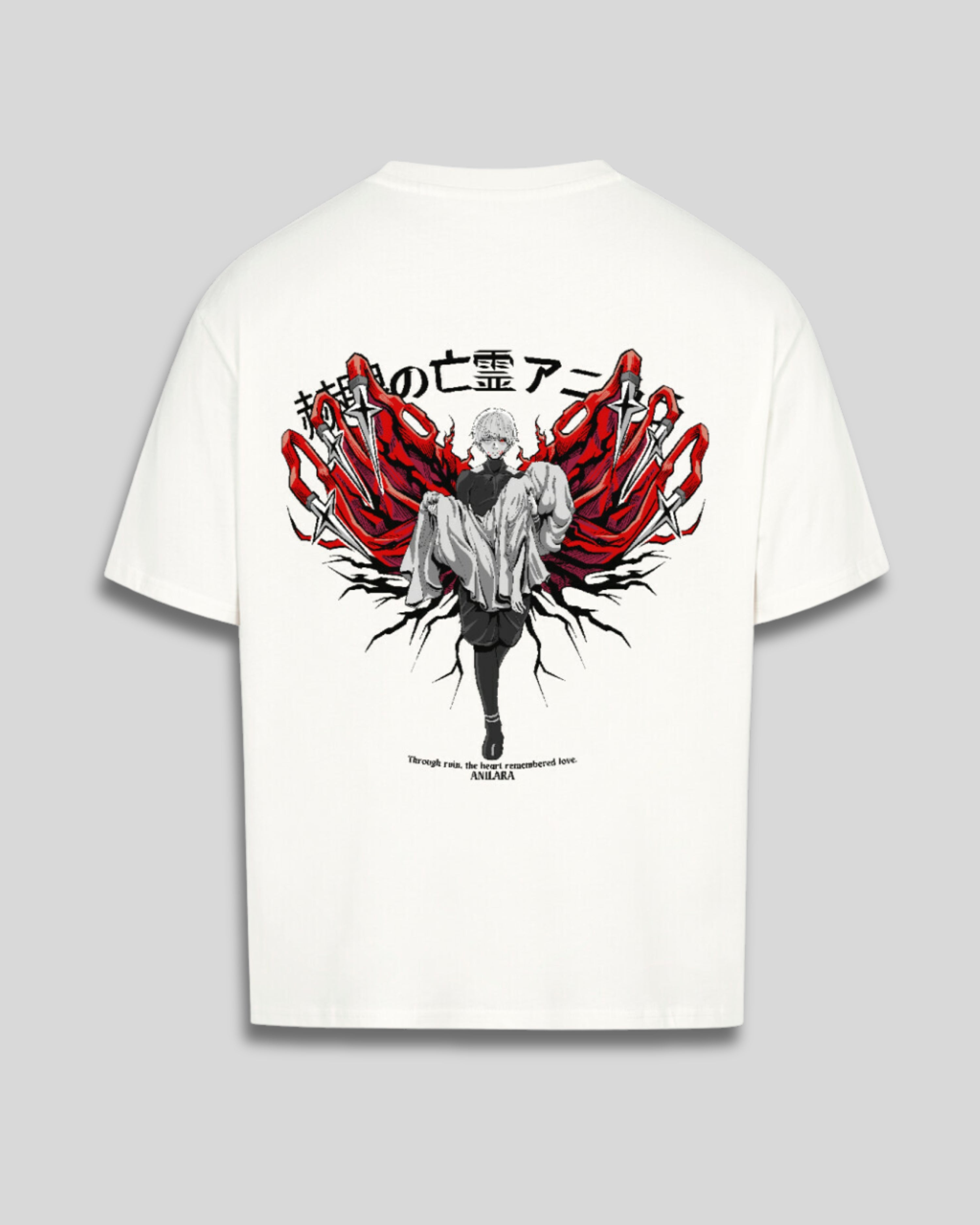 Anilara Ken Kaneki Shirt Tokyo Ghoul Anime Clothing