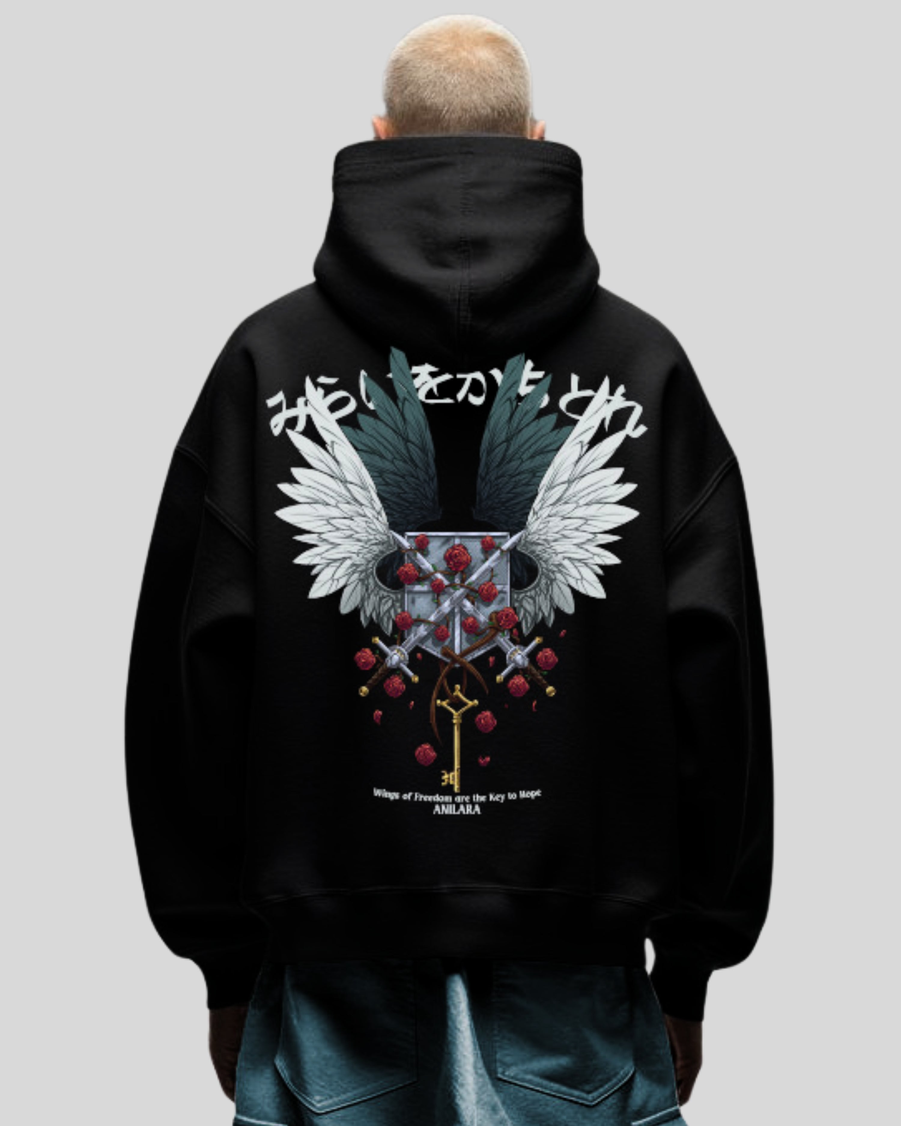 Anilara Attack on Titan Anime Clothing Hoodie