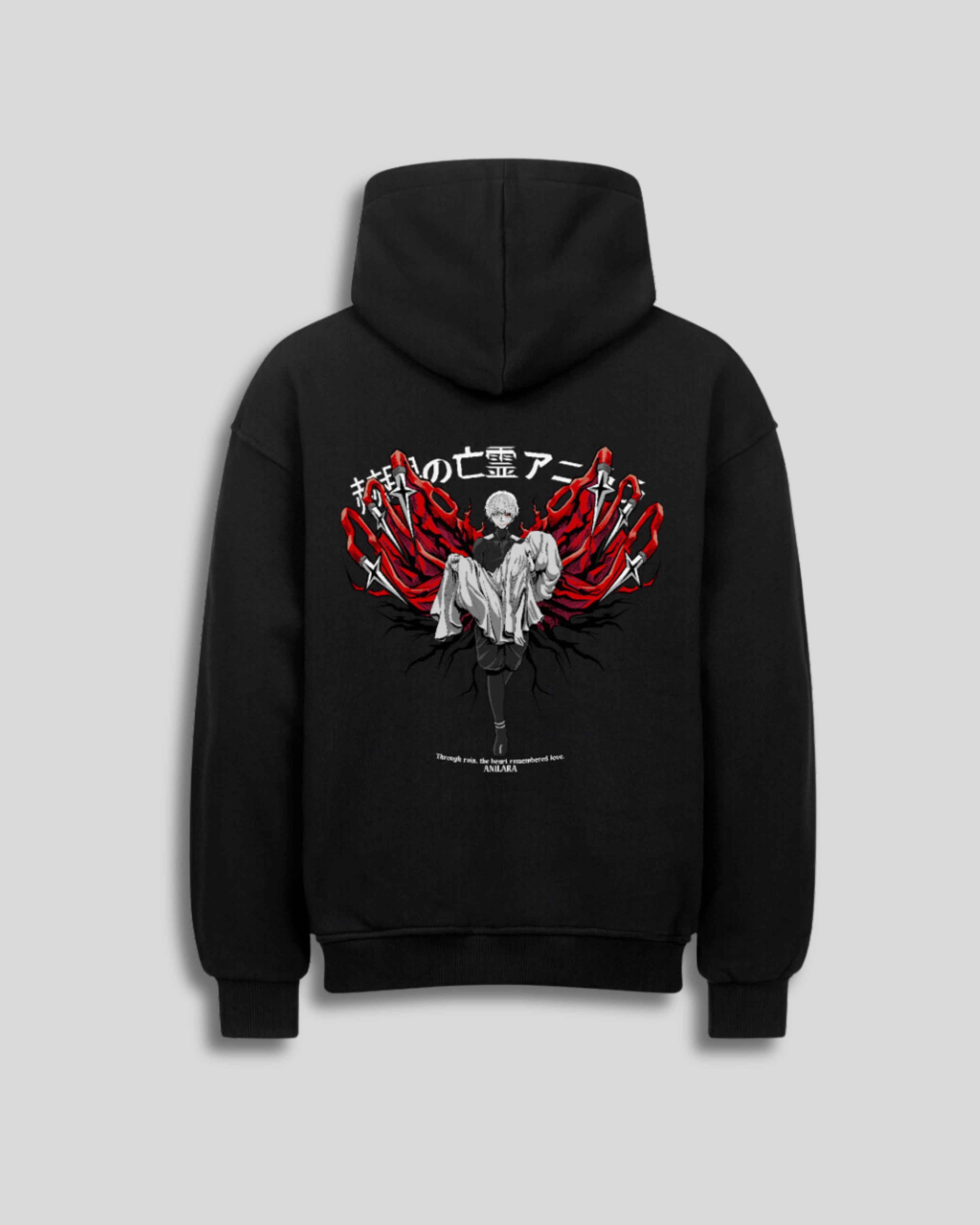 Anilara Ken Kaneki Hoodie Tokyo Ghoul Anime Clothing