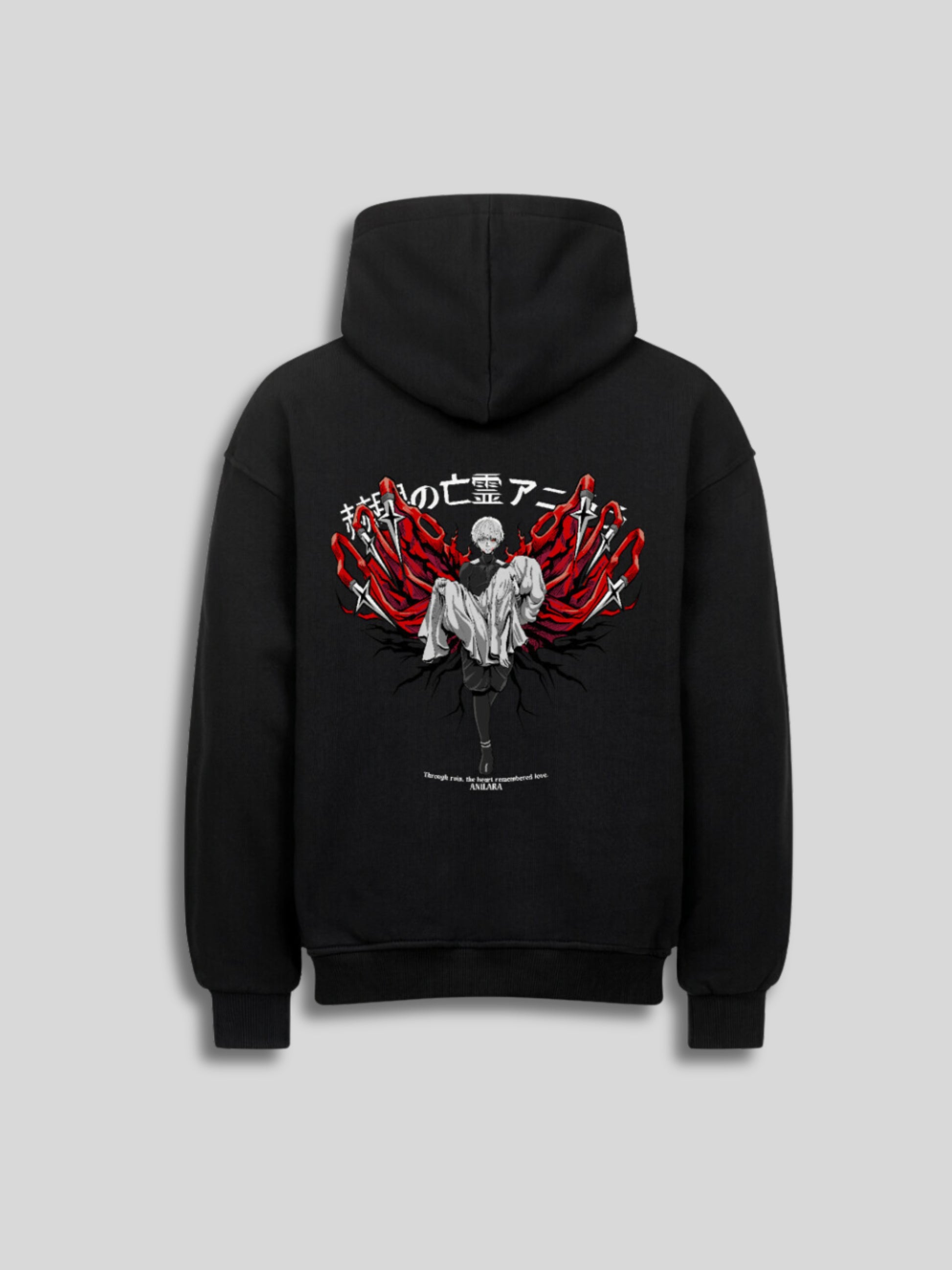 Anilara Ken Kaneki Hoodie Tokyo Ghoul Anime Clothing