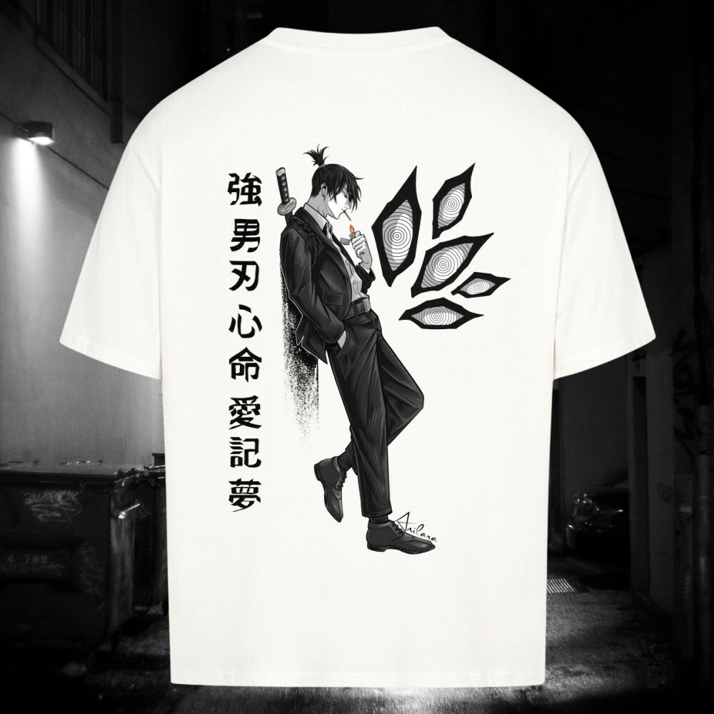 Anilara Aki Tshirt Chainsawman Anime Clothing