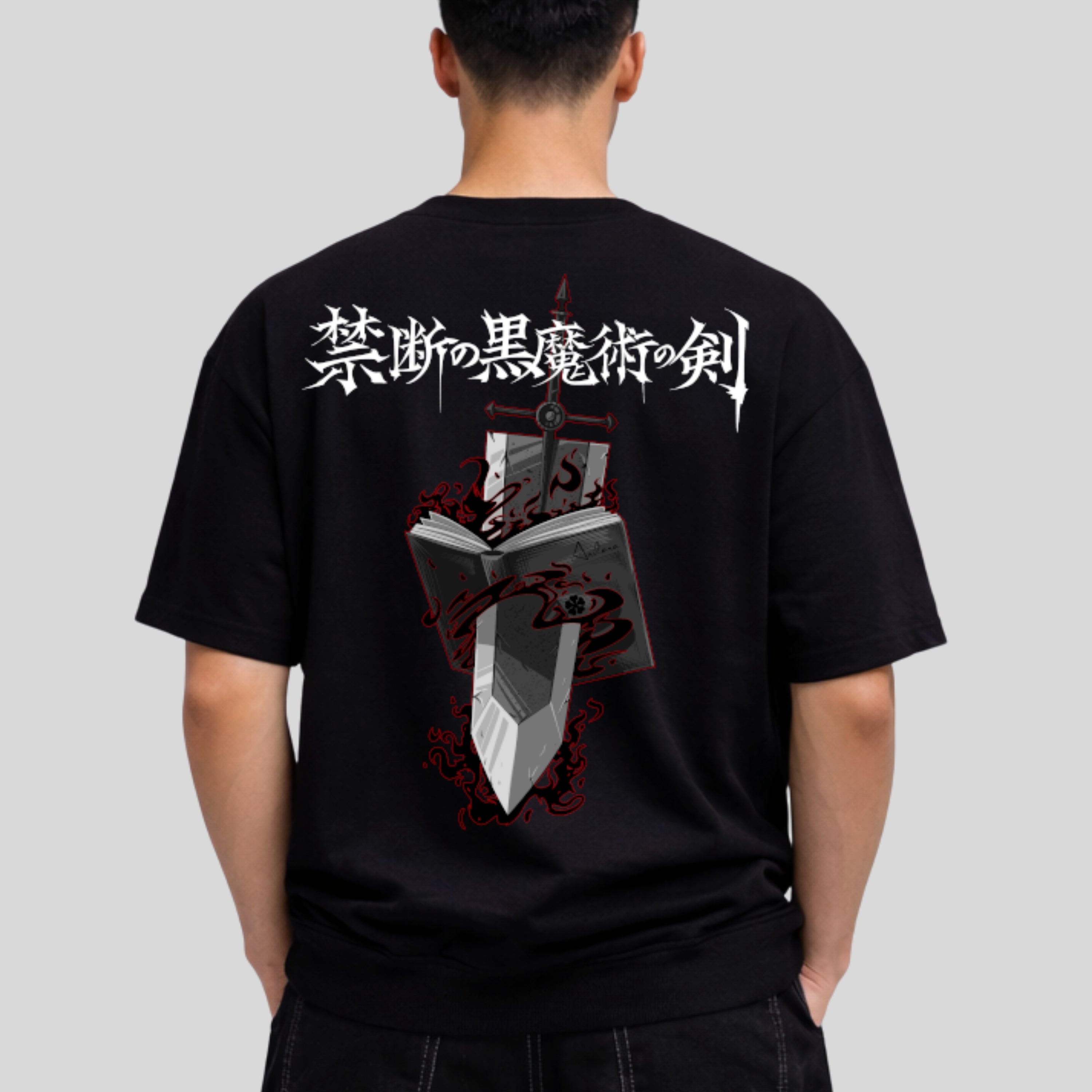 Anilara Asta Grimoire Shirt Black Clover Anime Clothing