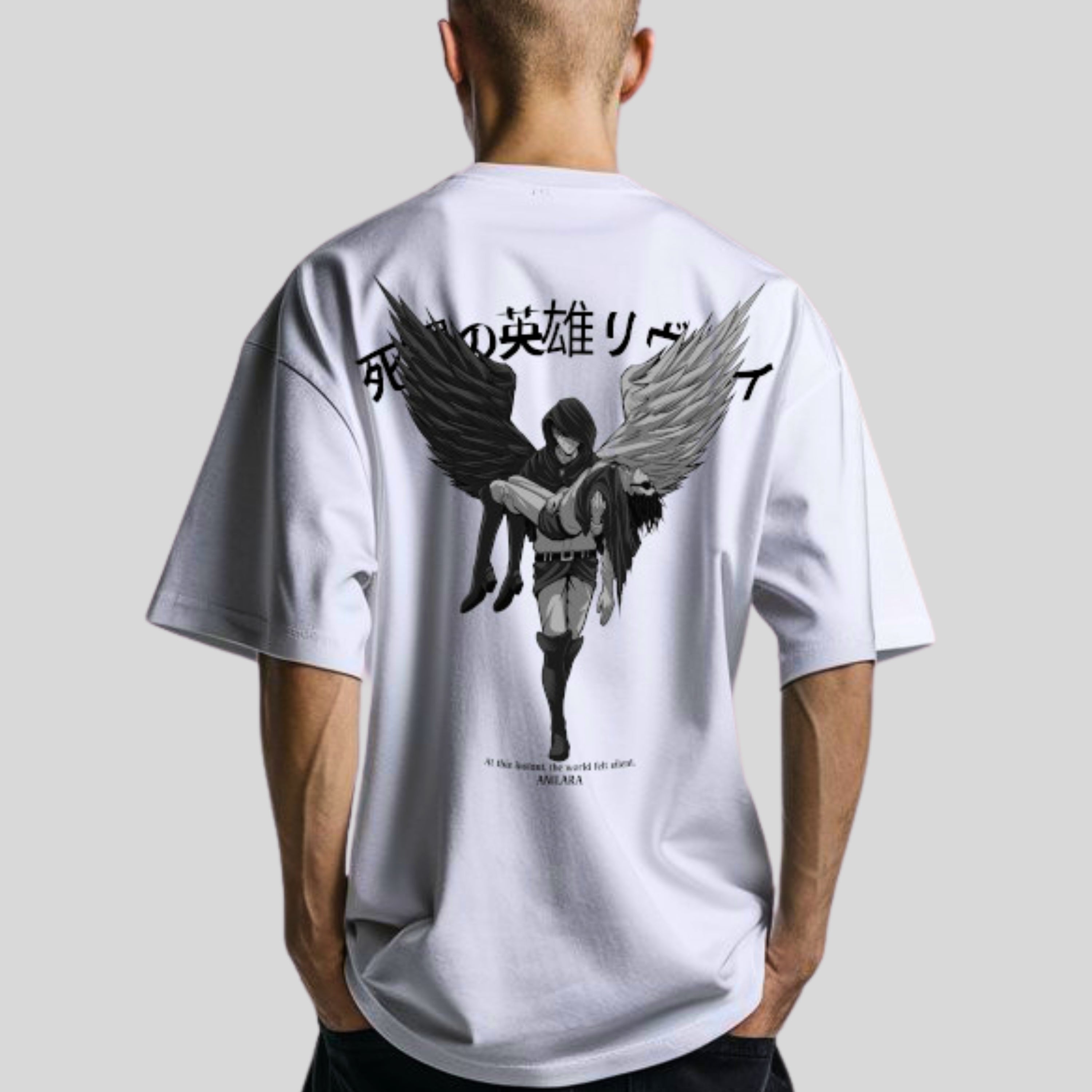 Anilara Levi Ackermann Tshirt Attack on Titan Anime Clothing