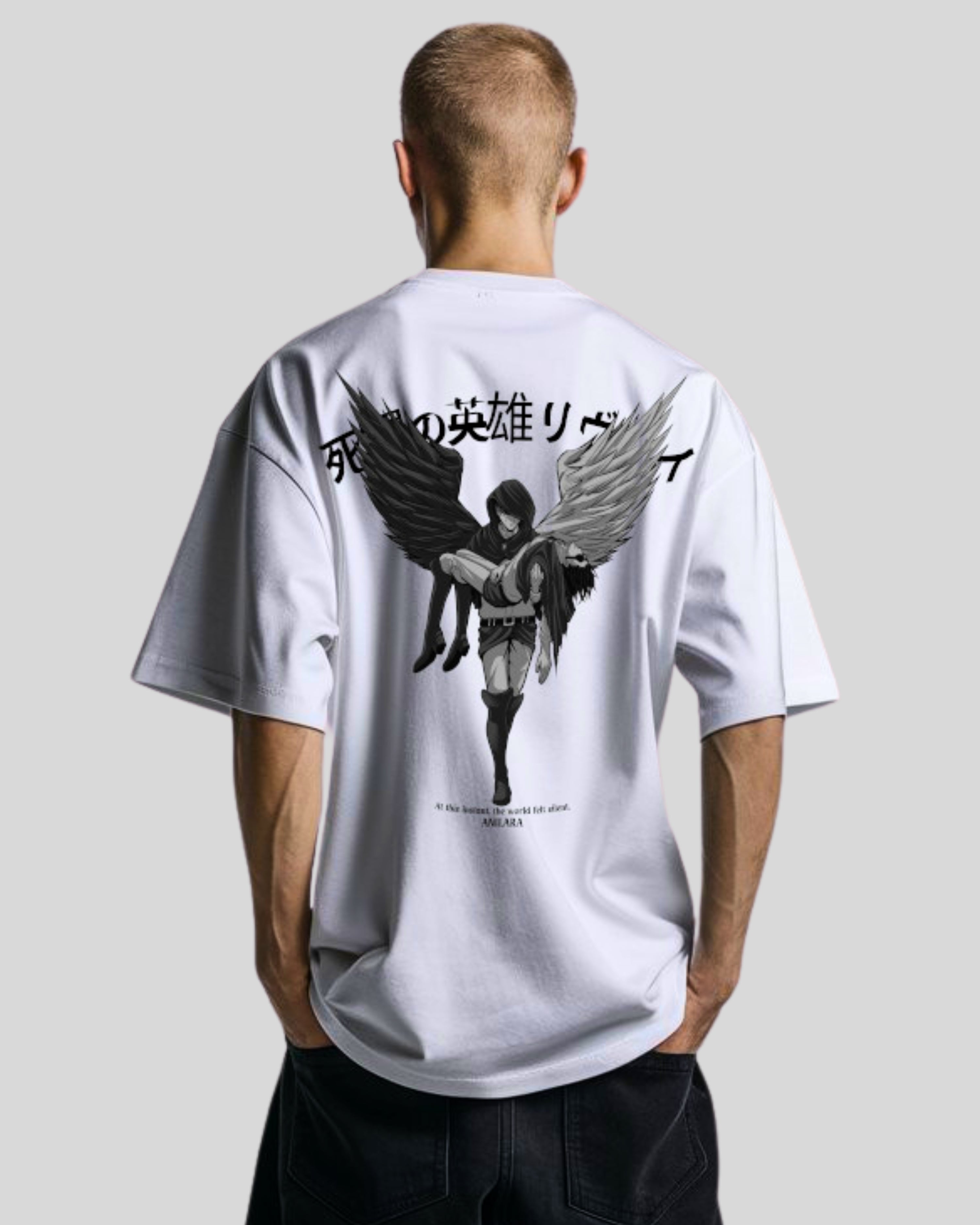 Anilara Levi Ackermann Tshirt Attack on Titan Anime Clothing