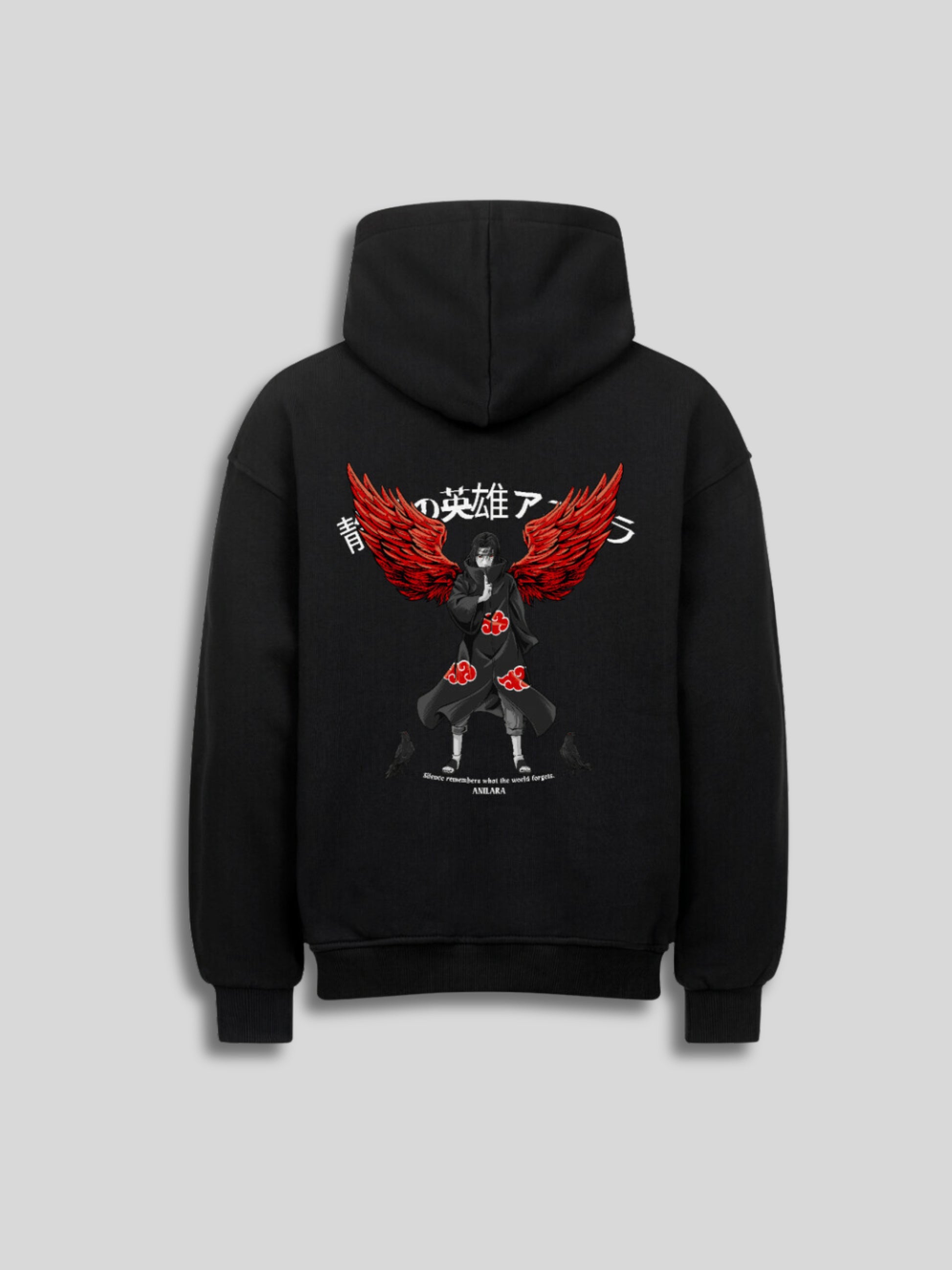 Anilara Itachi Hoodie Naruto Anime Clothing