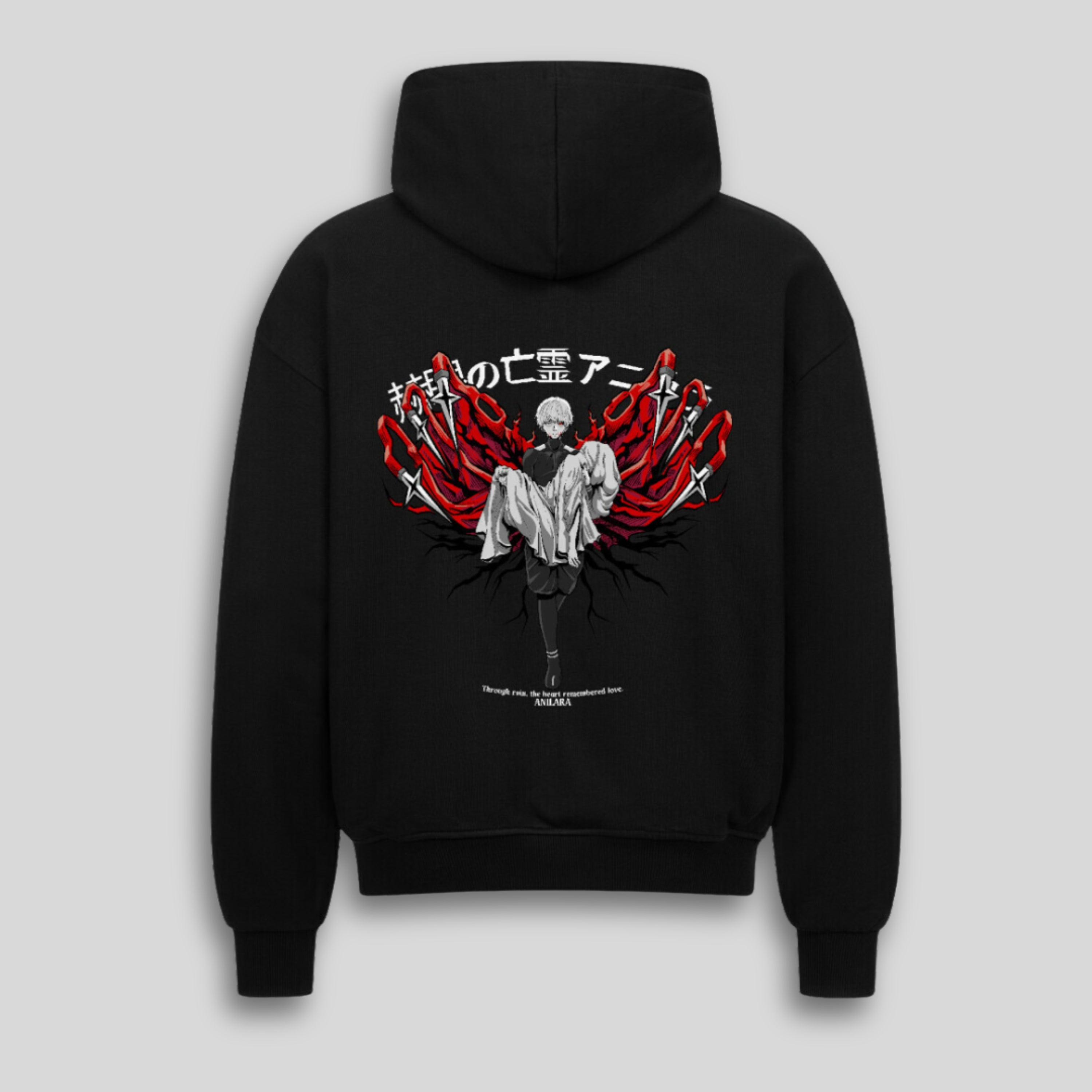 Anilara Ken Kaneki Zipper Tokyo Ghoul Anime Clothing