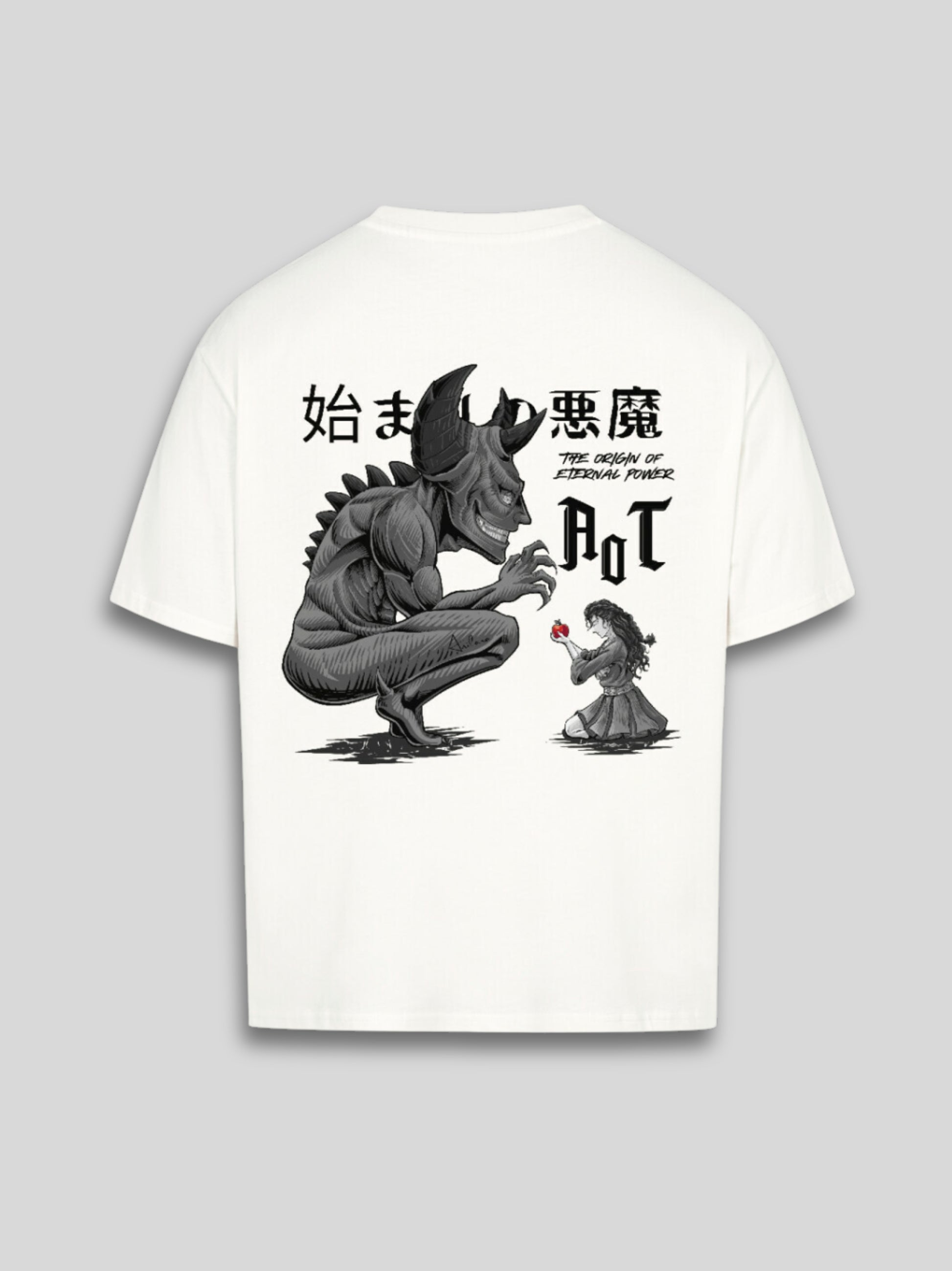 Anilara Origin Tshirt Attack on Titan Anime Clothing