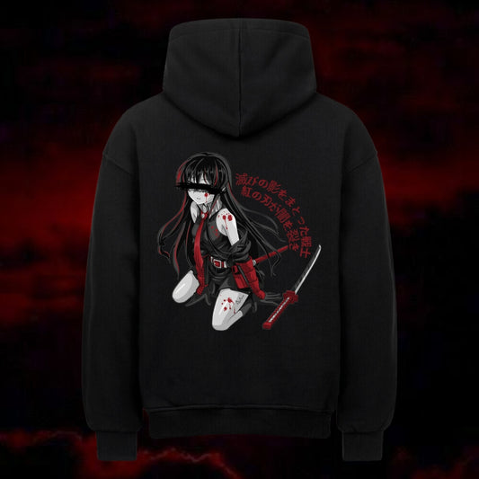 Anilara Akame Hoodie Akame Ga Kill Anime Clothing