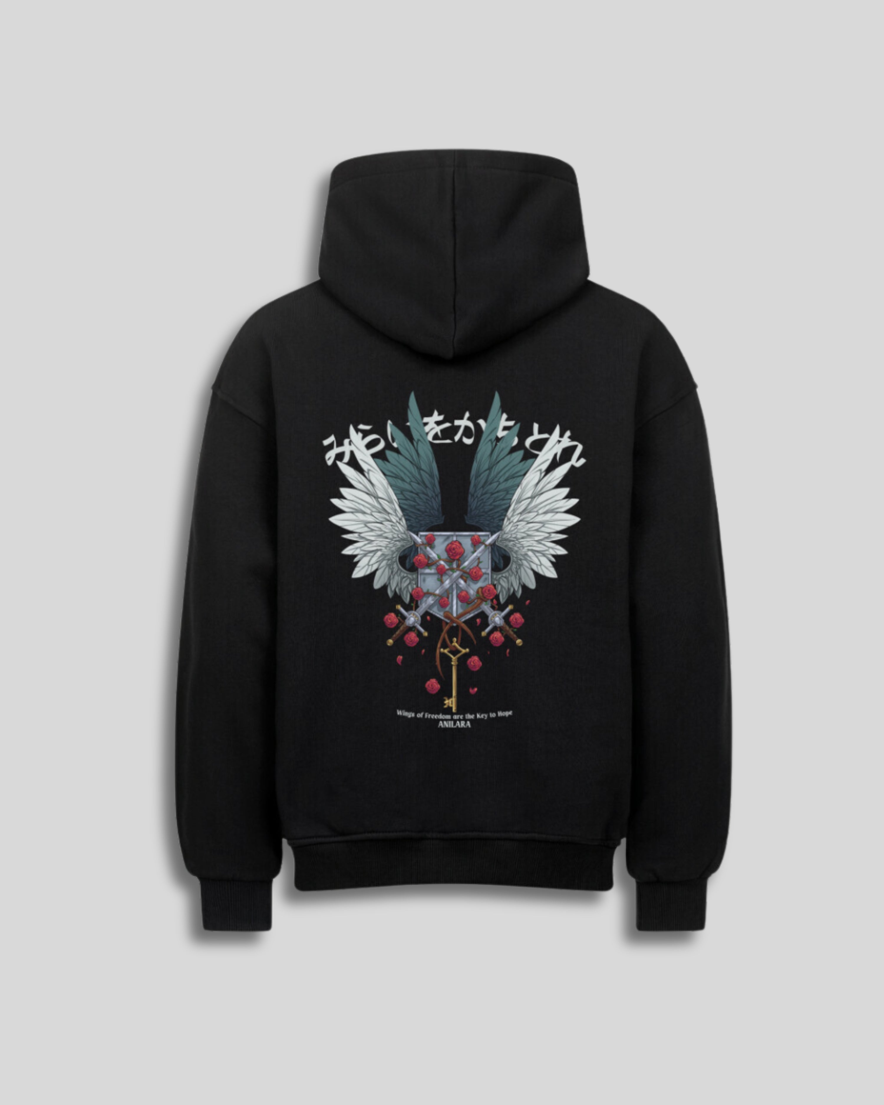 Anilara Attack on Titan Anime Clothing Hoodie