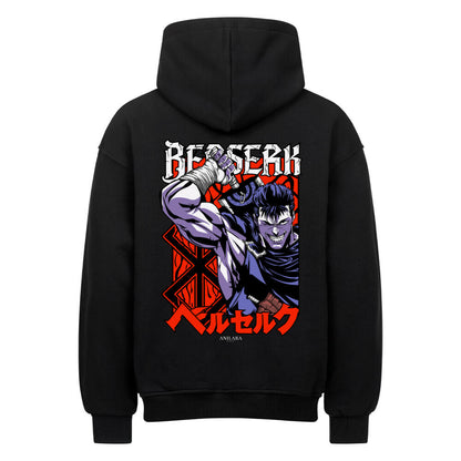 Anilara Guts Berserk Hoodie Anime Clothing