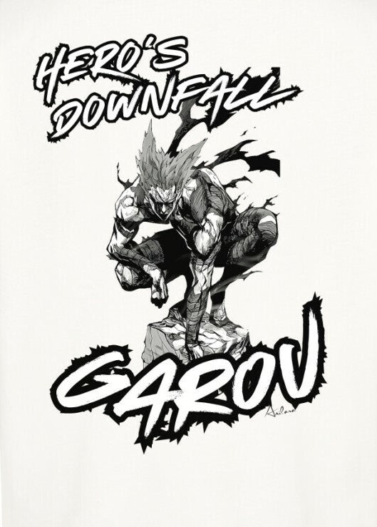 Anilara Garou T-Shirt One Punch Man Clothing