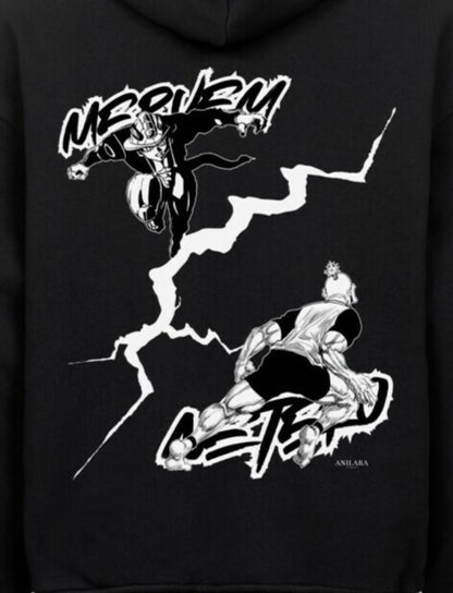 Anilara Netero vs Meruem Hoodie HxH Anime Streetwear