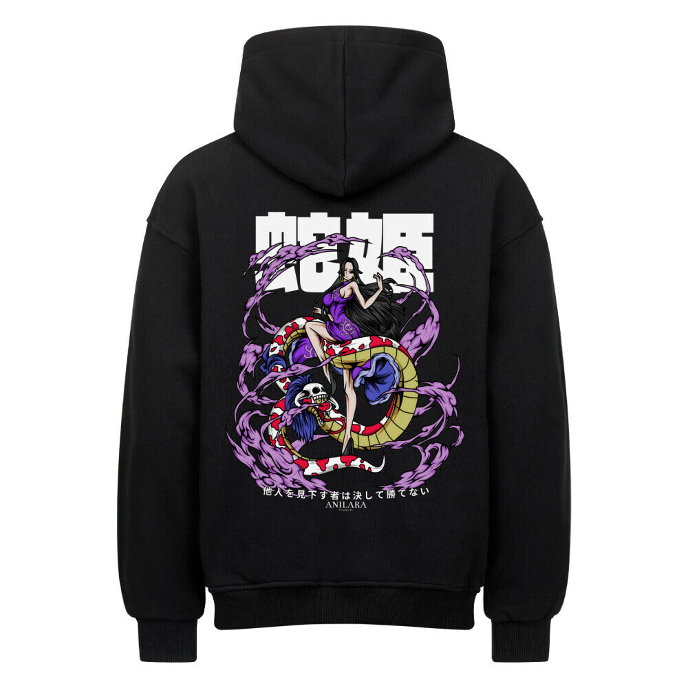 Anilara Boa Hancock Hoodie One Piece Anime Clothing Streetwear