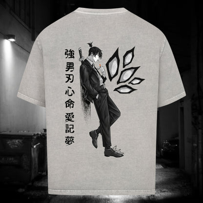 Anilara Aki Tshirt Chainsawman Anime Clothing