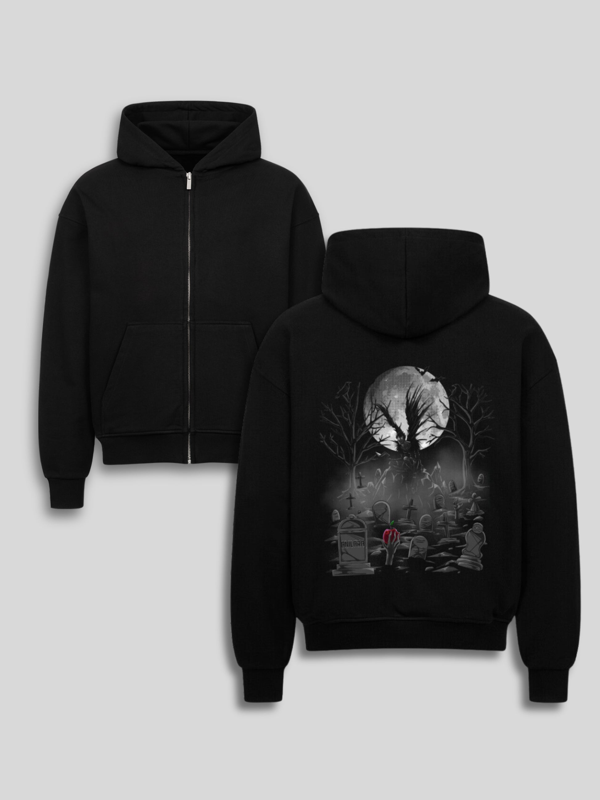 Anilara Ryuk Zipper Death Note Anime Clothing