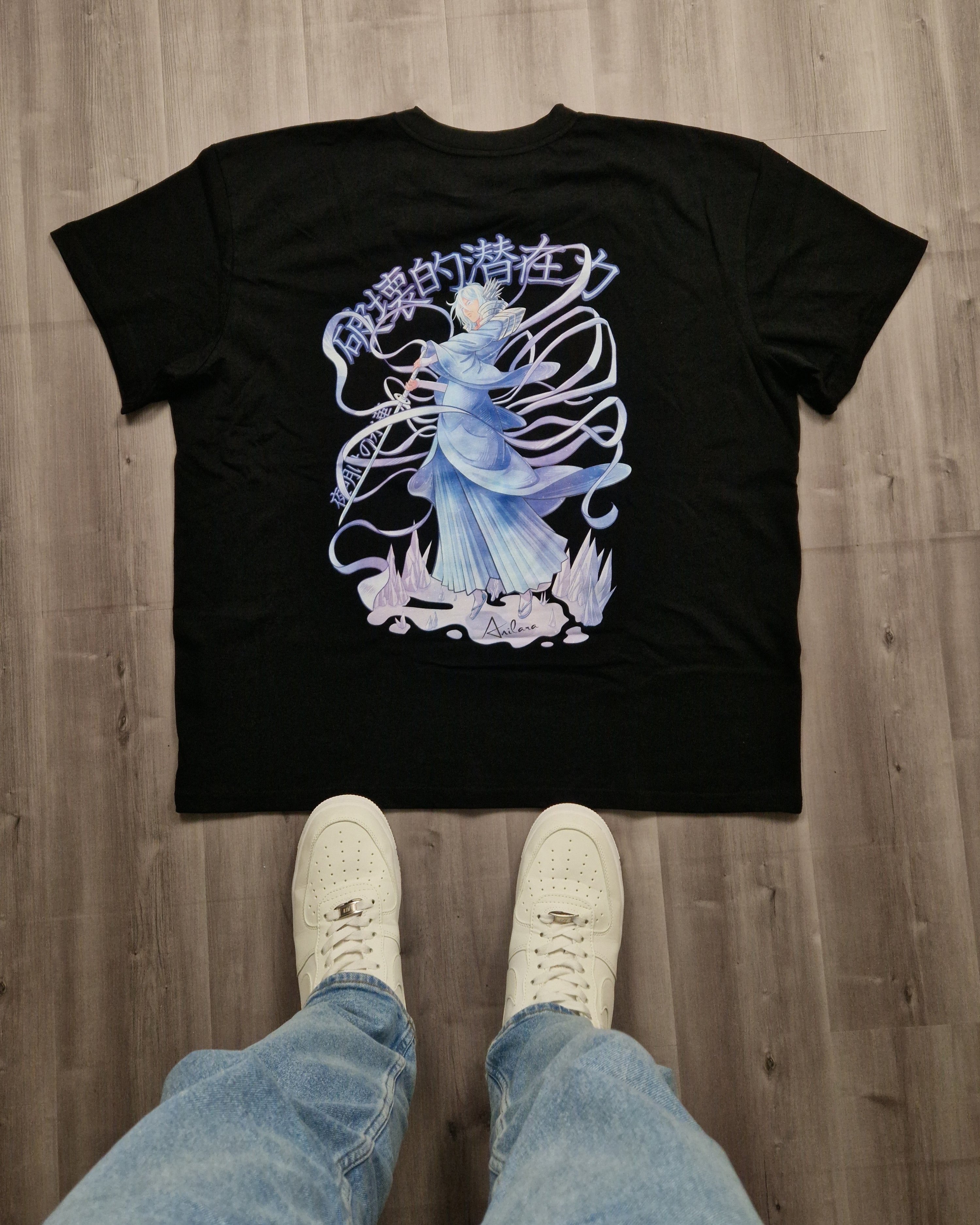 Frocen Elegance - Oversized Shirt