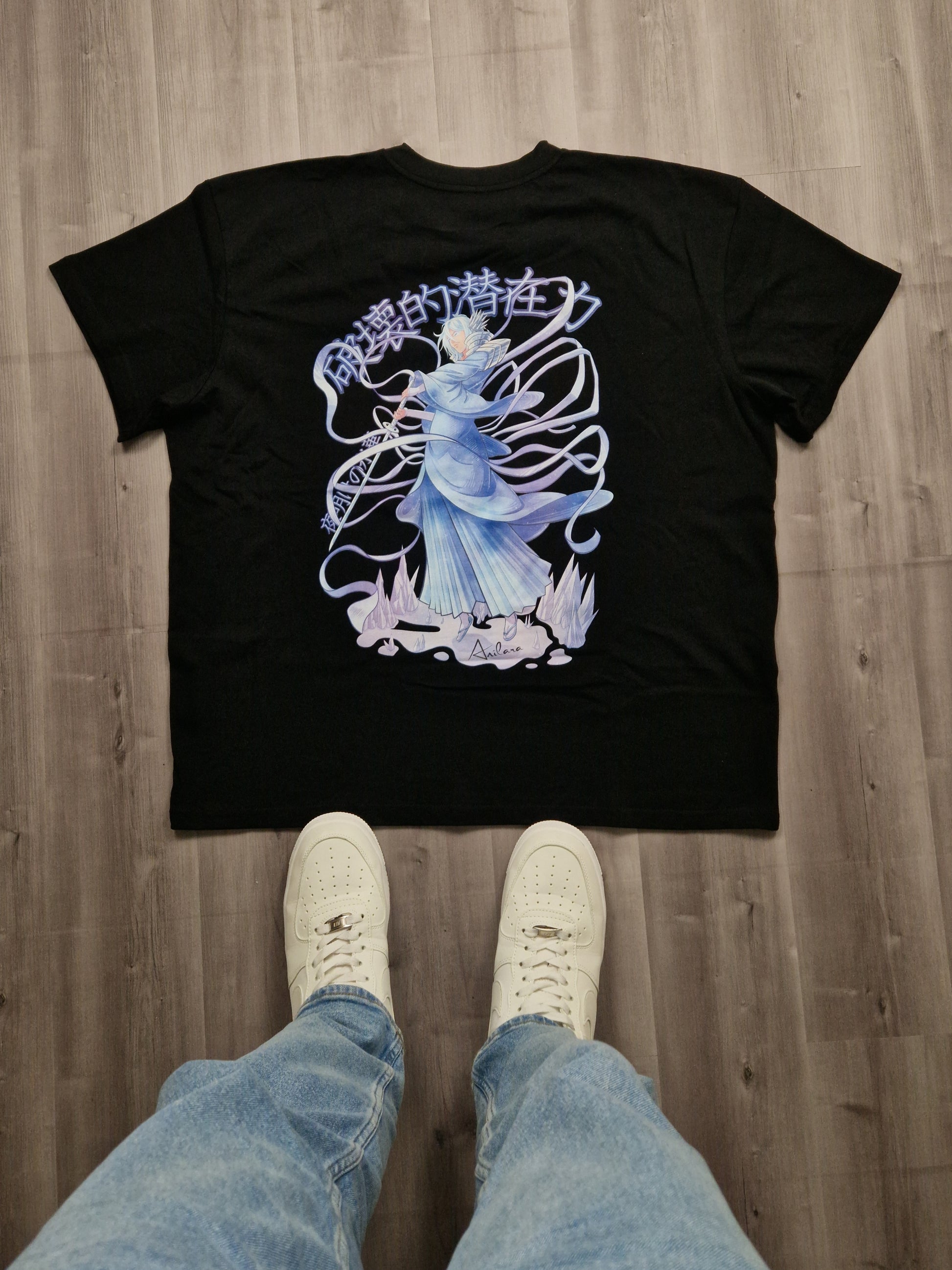 Frocen Elegance - Oversized Shirt